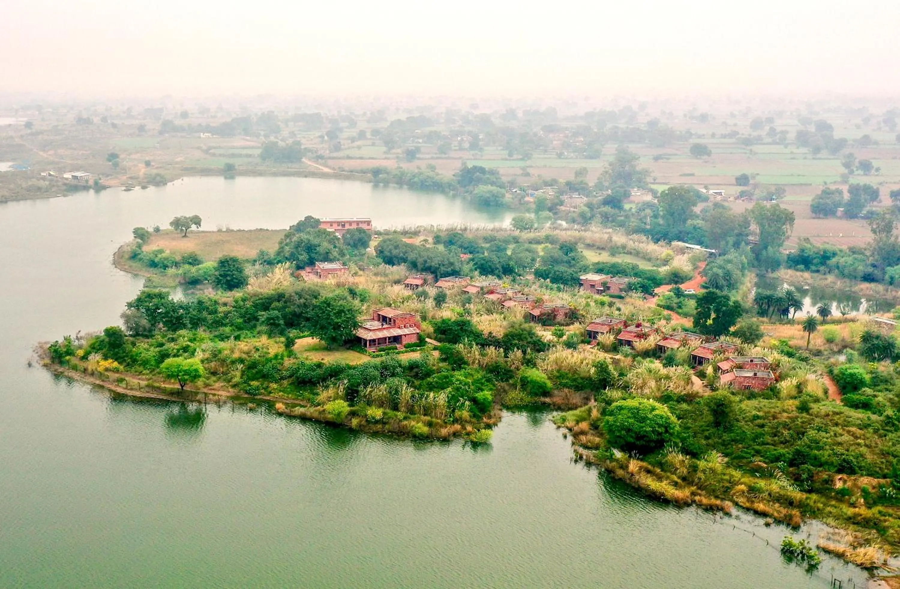 Bird's eye view in Narsingh Bagh