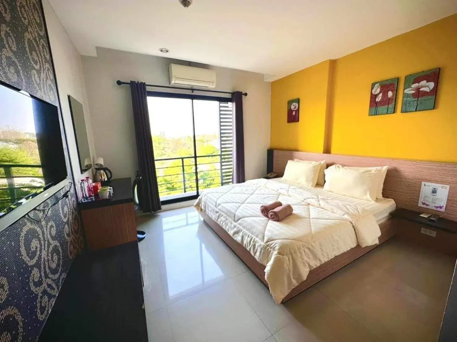 Bed in I Hotel Khonkaen Bed in I Hotel Khonkaen