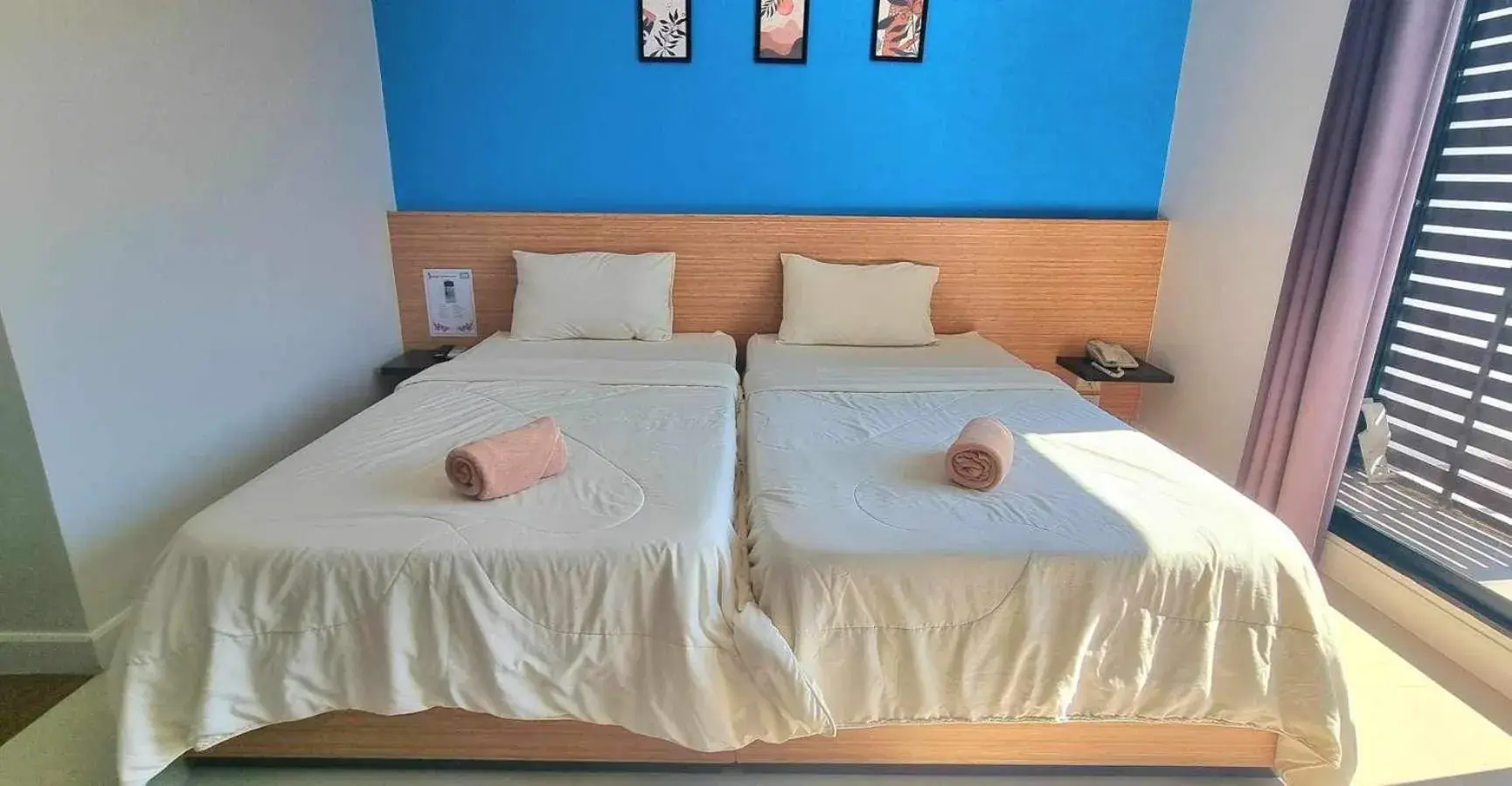 King Room with Two King Beds in I Hotel Khonkaen King Room with Two King Beds in I Hotel Khonkaen