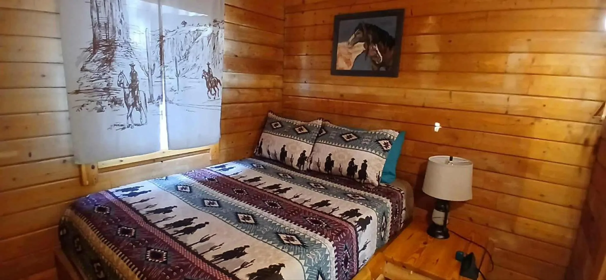 Bedroom, Bed in Katie's Cozy Cabins