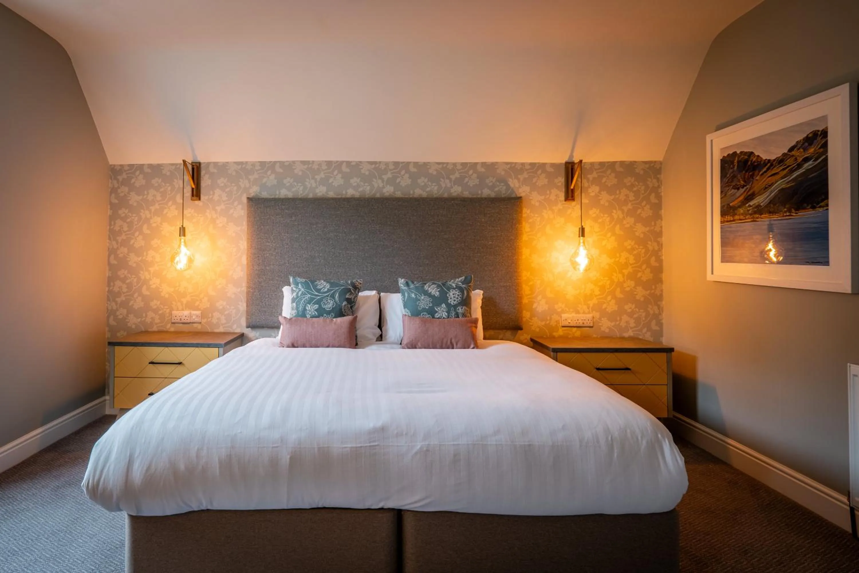 Bedroom, Bed in Ambleside Fell Rooms