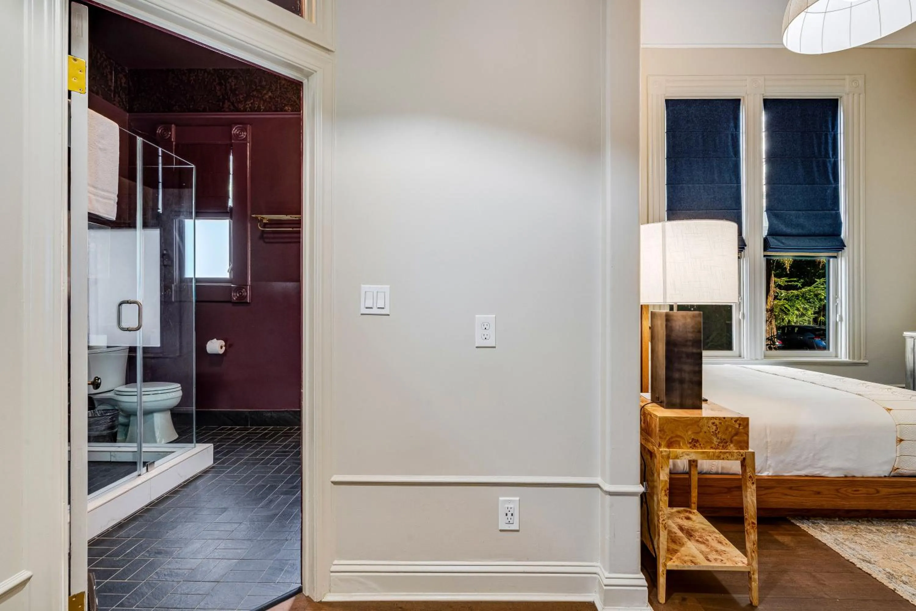 Bed in White House Napa