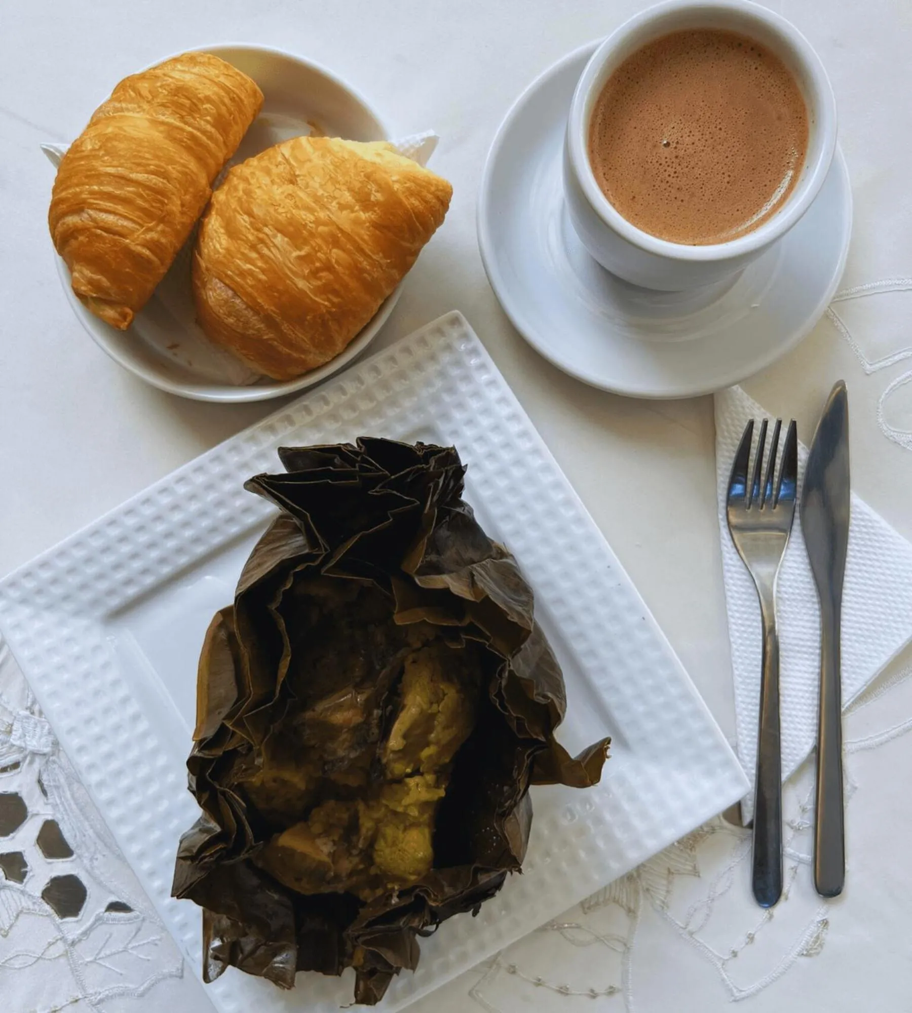 Breakfast in Titas House Bogota