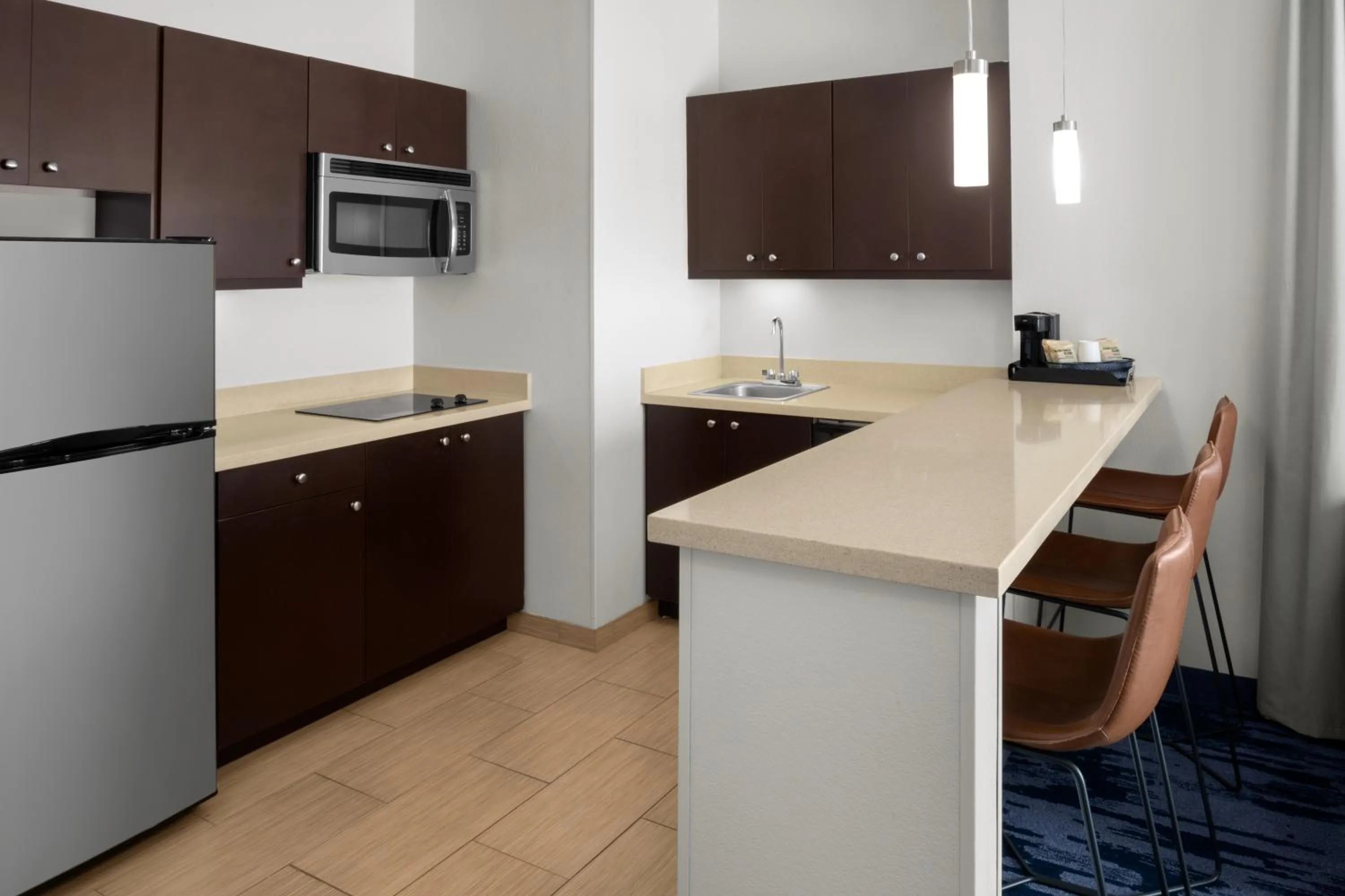 Kitchen or kitchenette in Fairfield Inn & Suites Riverside Corona/Norco