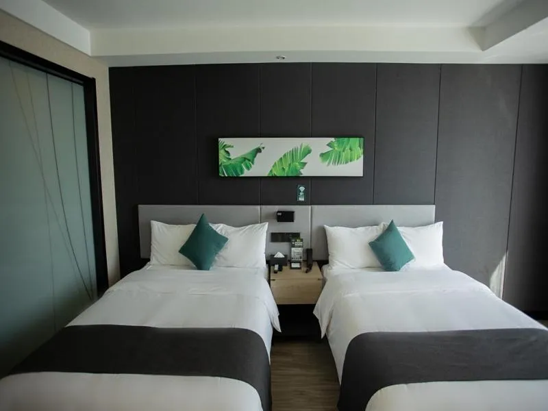 Bed in Thank Inn Plus Jiaozuo Mengzhou Sangpo Times New Town