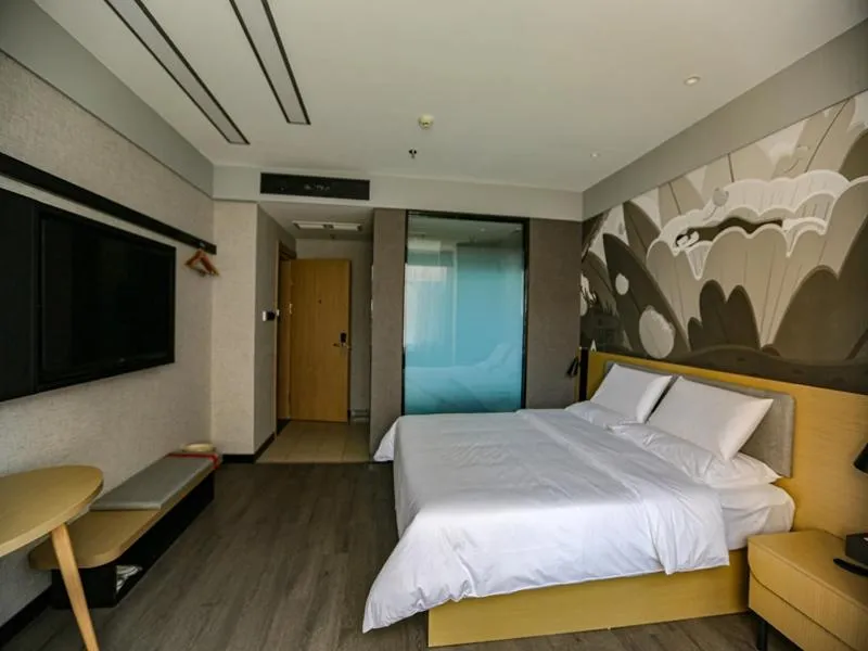 Bed in Thank Inn Plus Baotou Kundulun District University of Science and Technology