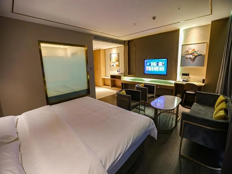 Bed in Thank Inn Plus Baotou Kundulun District University of Science and Technology