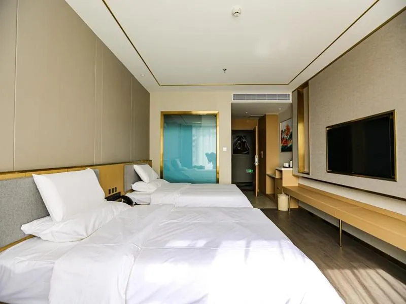 Bed in Thank Inn Plus Baotou Kundulun District University of Science and Technology