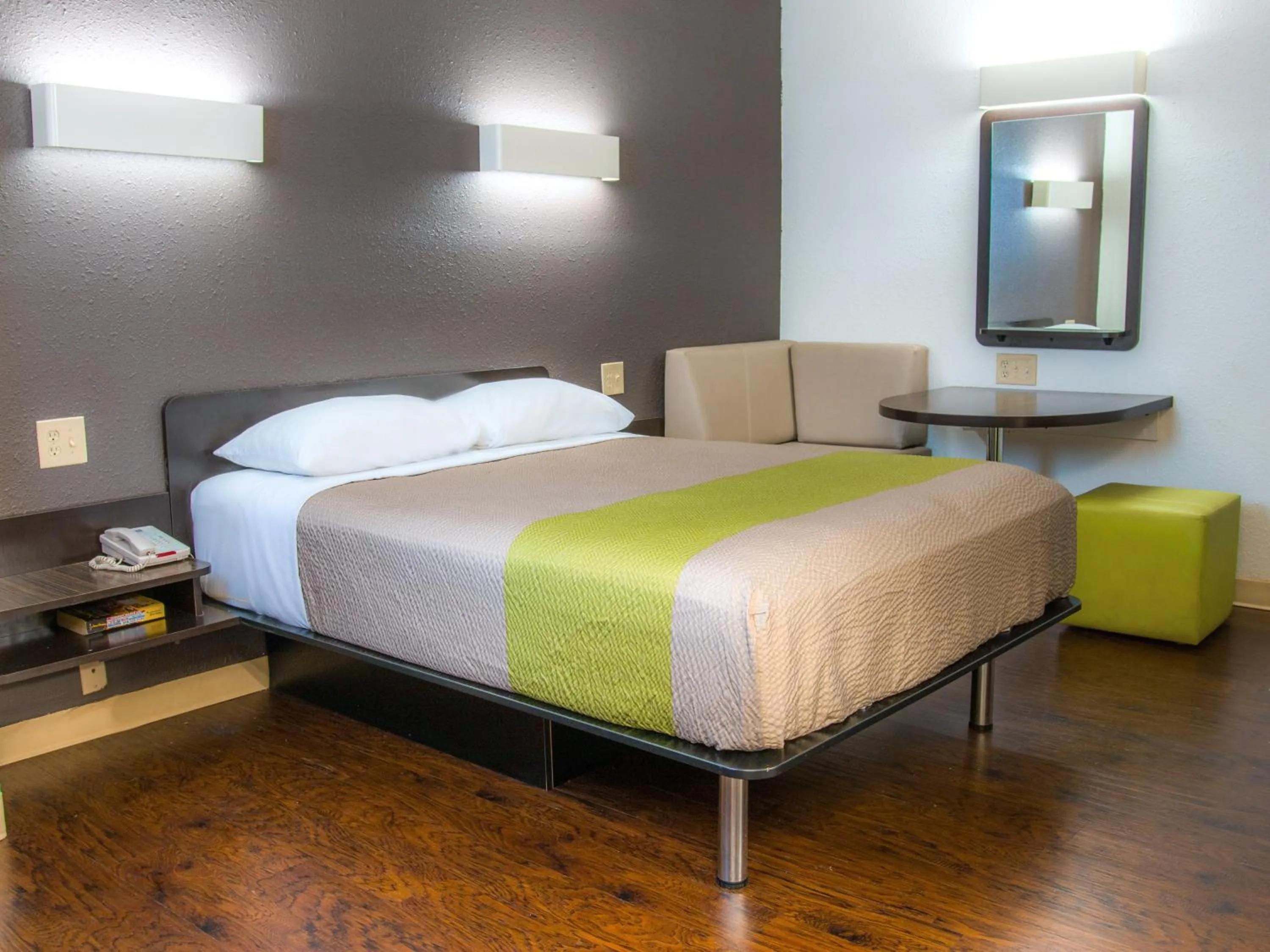 Bed in Studio 6-San Antonio, TX - Lackland AFB