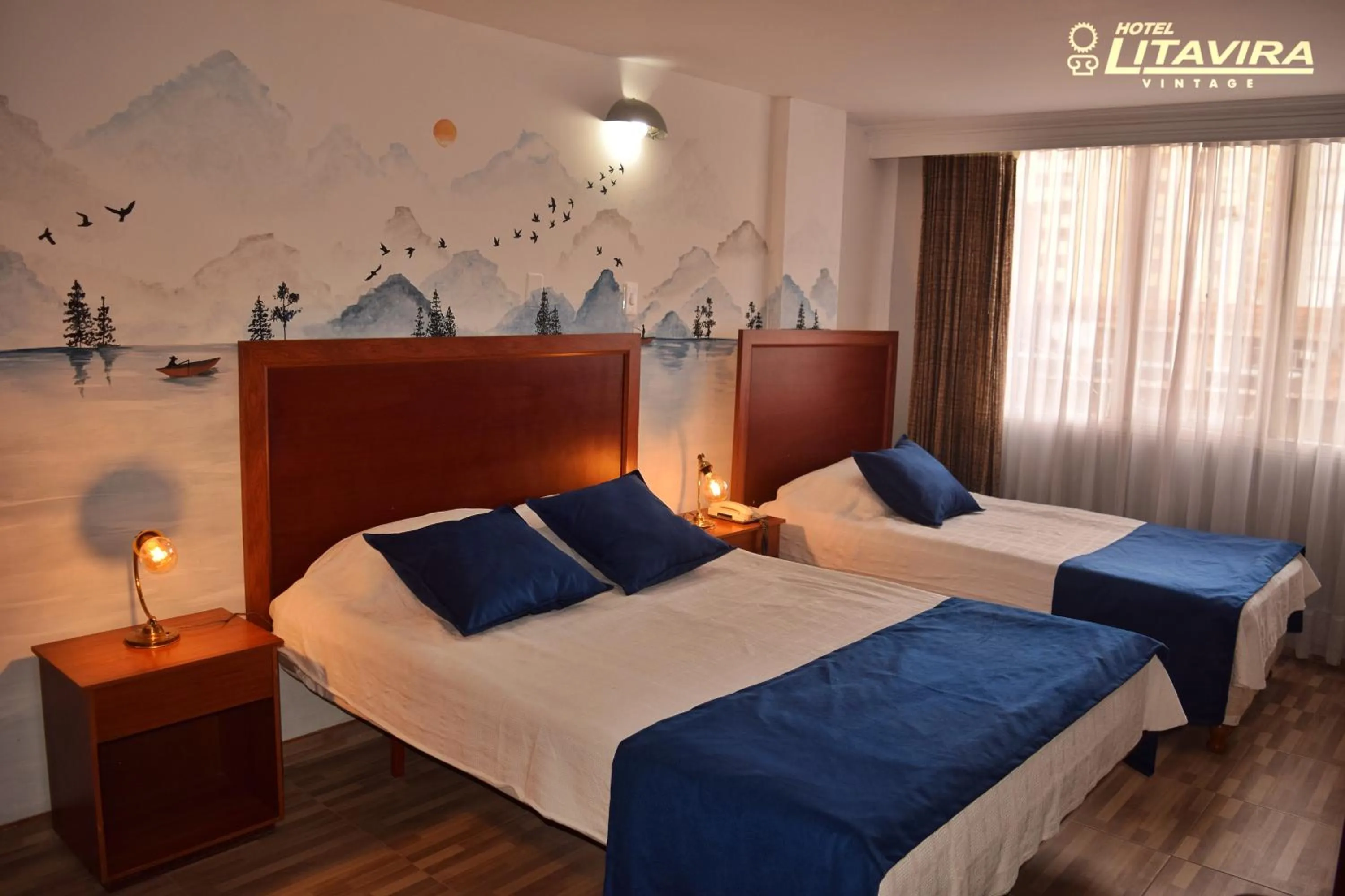 Bed in Hotel Litavira Vintage