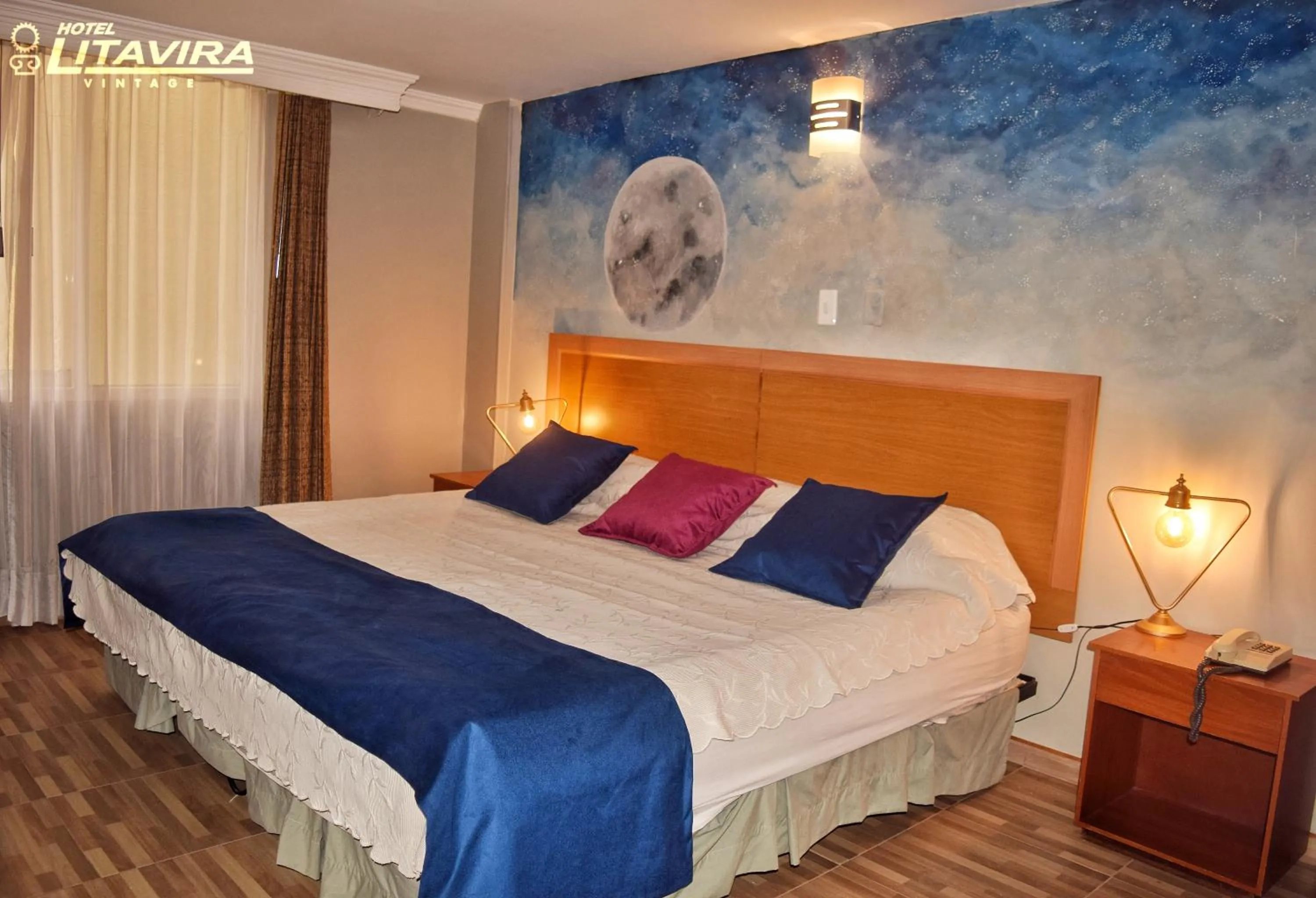 Bed in Hotel Litavira Vintage