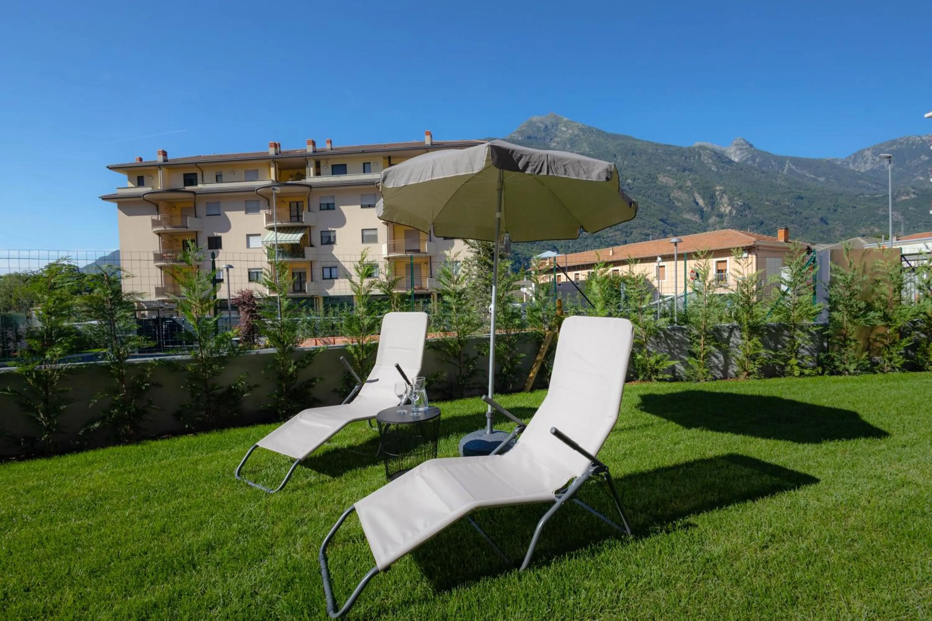 Garden in San Martin Holidays Home - Stay, Work & Fun