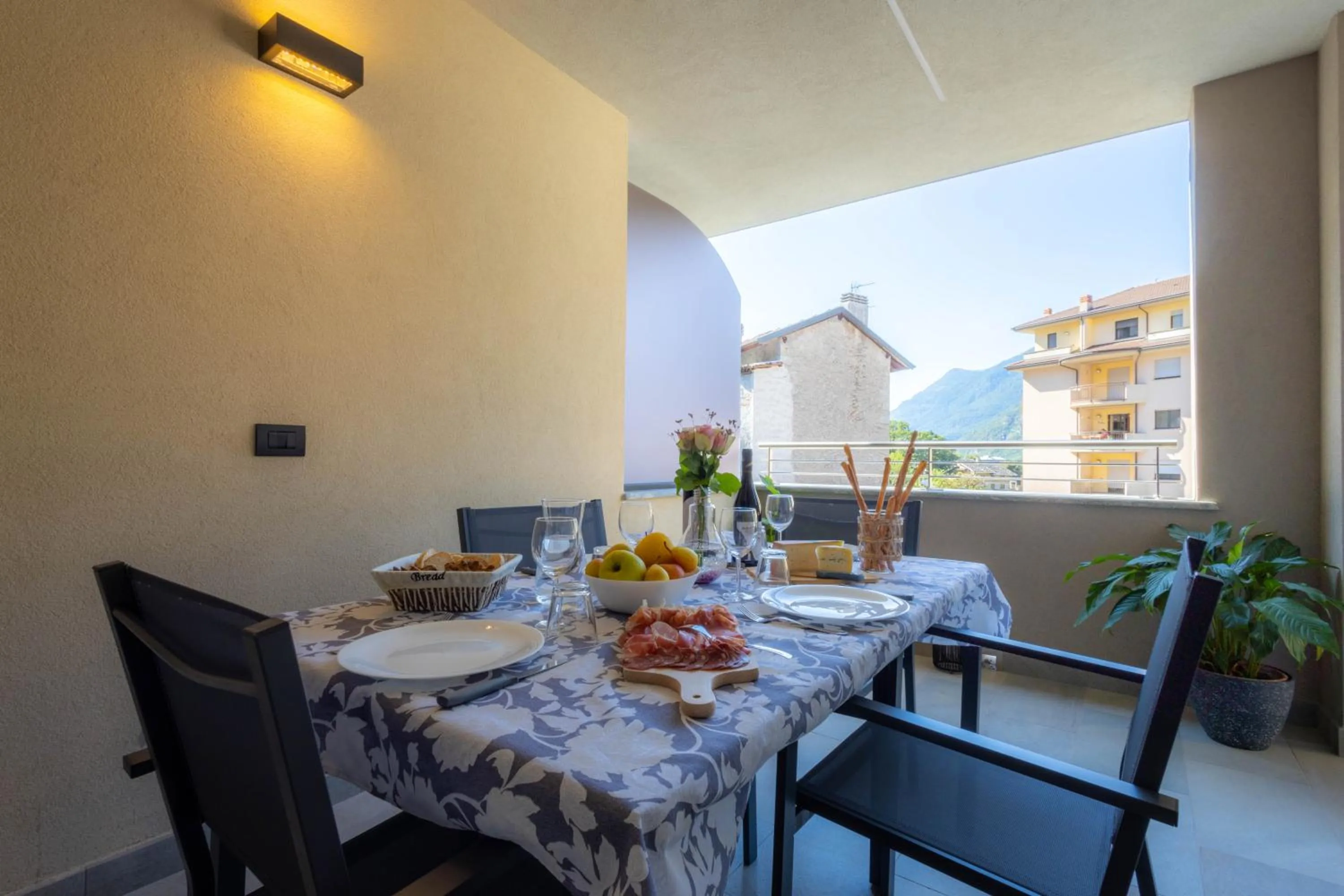 Balcony/Terrace in San Martin Holidays Home - Stay, Work & Fun