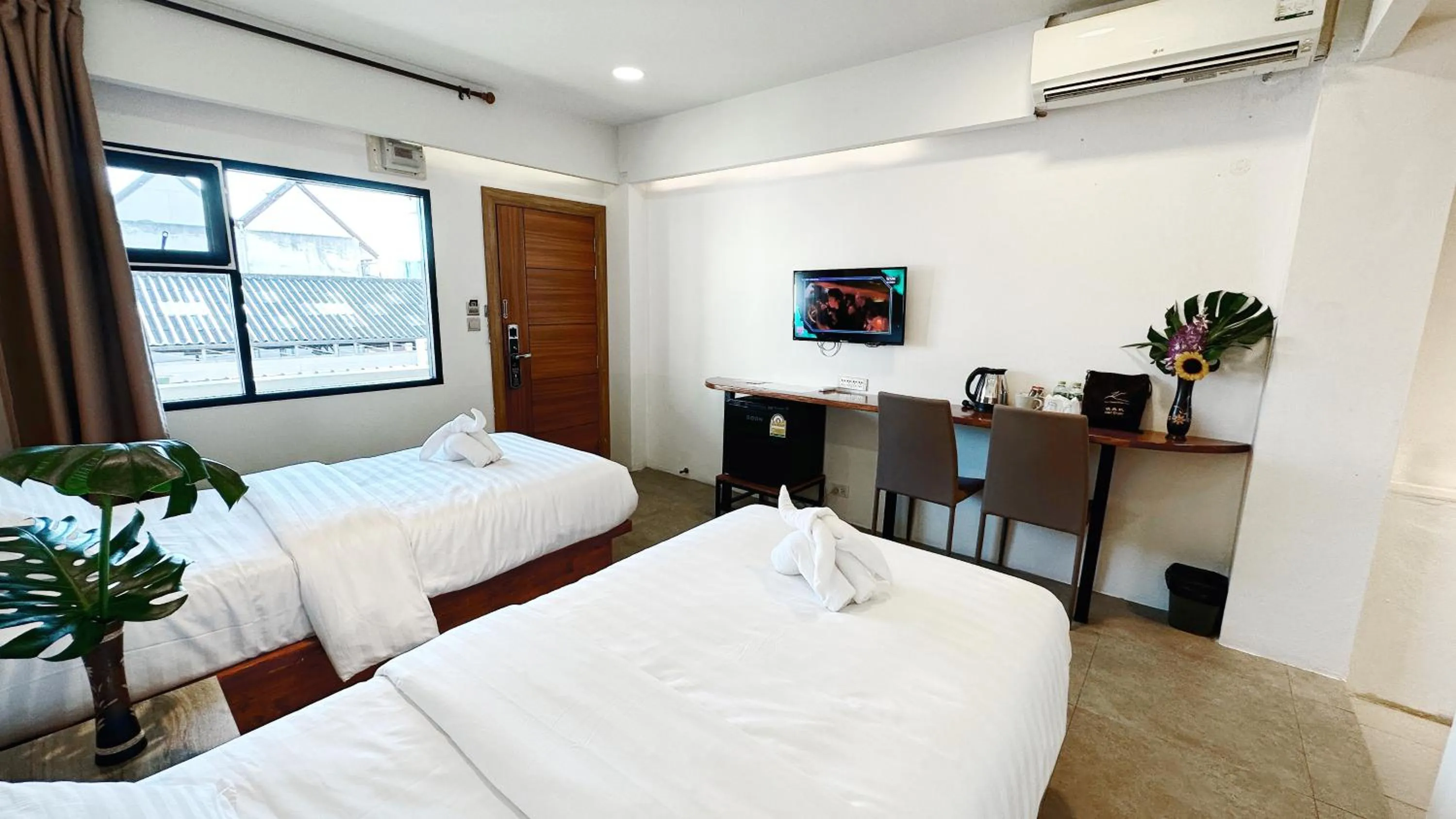 TV and multimedia, Bed in Key酒店@古城中心店