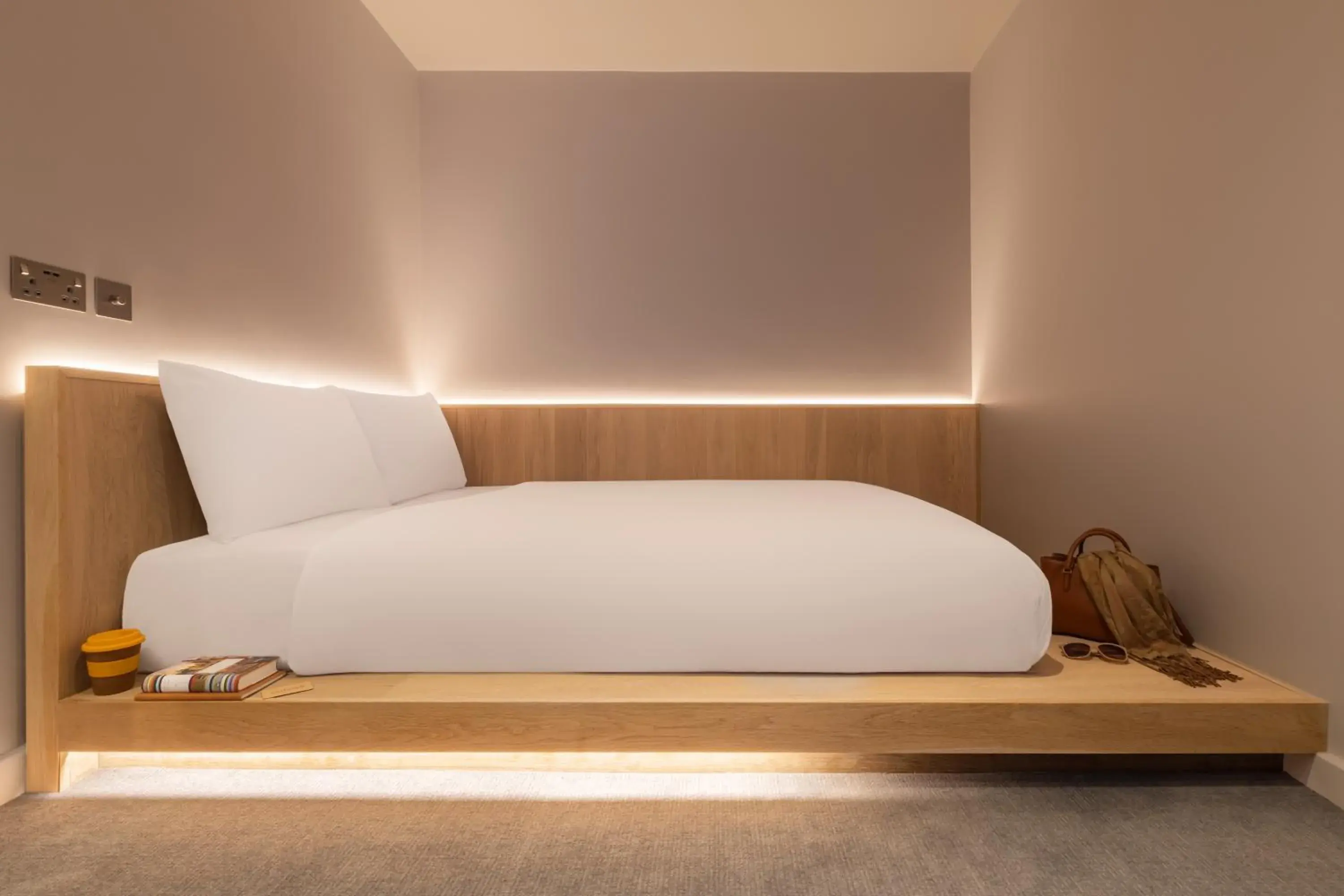 Bedroom, Bed in Zedwell Hotel Greenwich Bedroom, Bed in Zedwell Hotel Greenwich