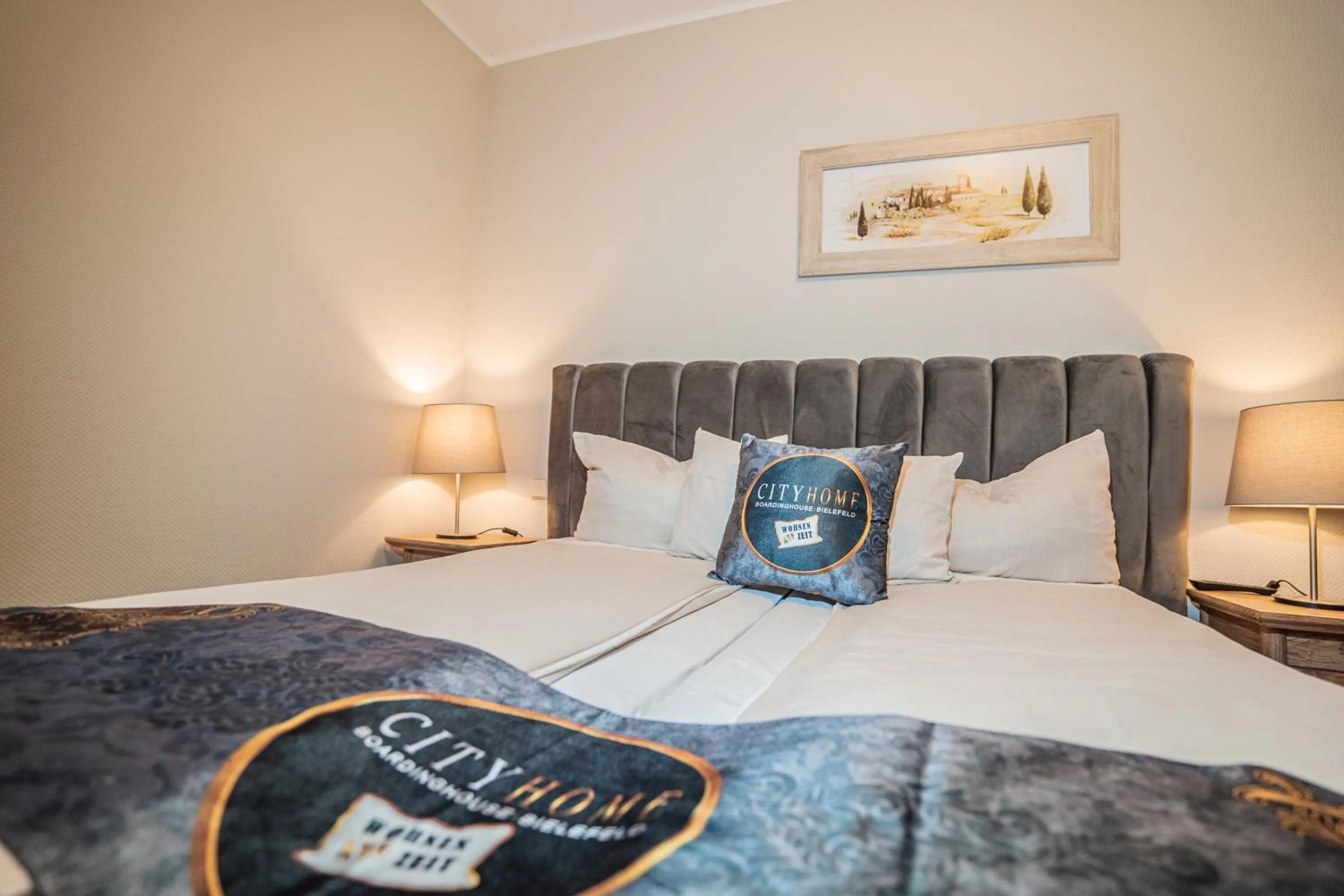 Bed in Boardinghouse City Home