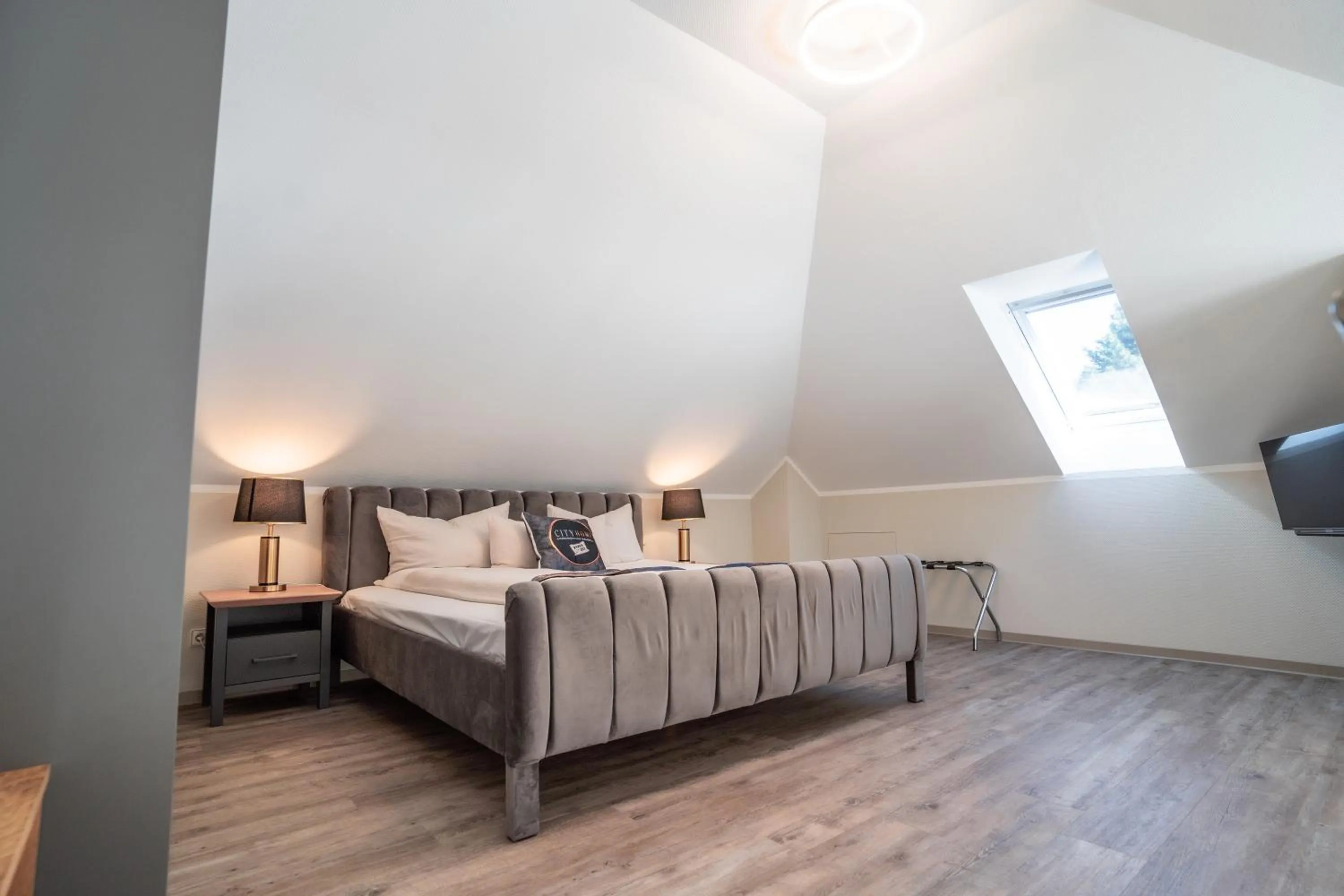 Bed in Boardinghouse City Home