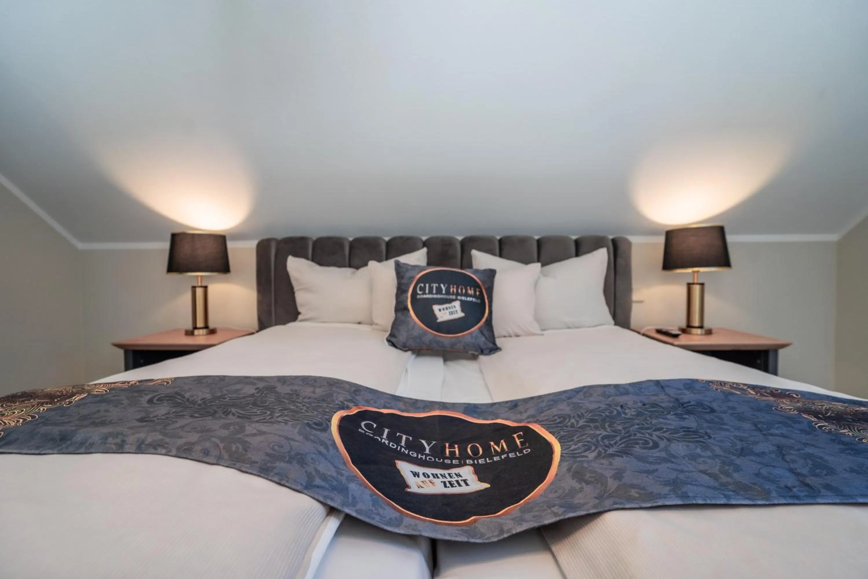 Bed in Boardinghouse City Home