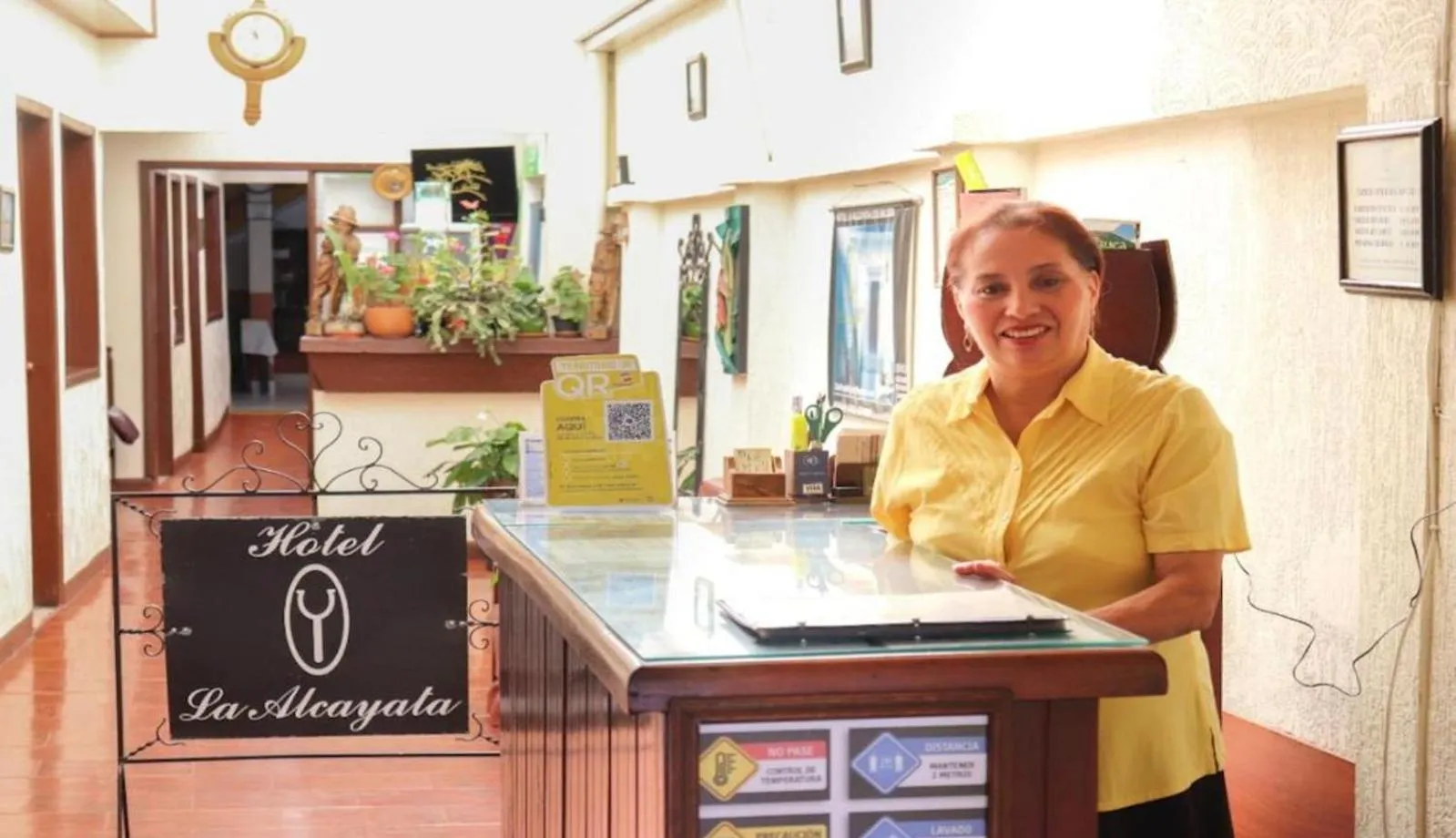 Staff in Hotel Alcayata Popayan