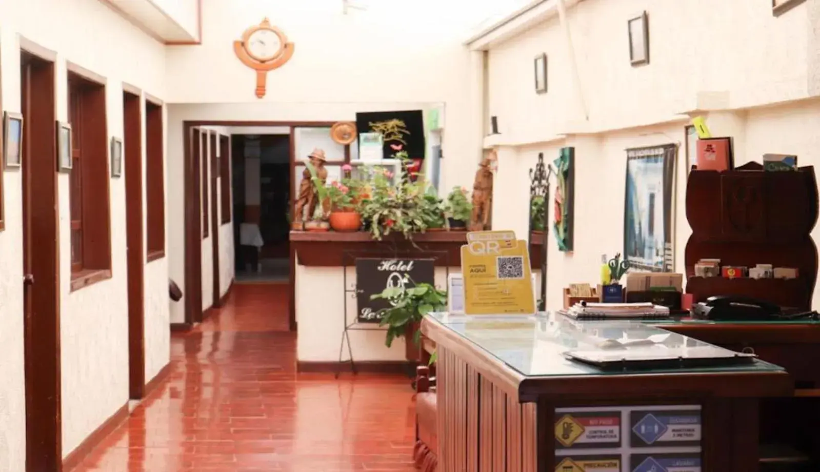 Lobby or reception in Hotel Alcayata Popayan Lobby or reception in Hotel Alcayata Popayan