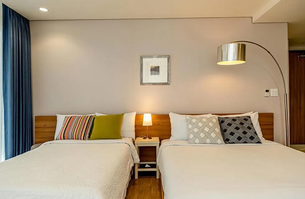 Bed in Jeju Bom stay & Art Gallery