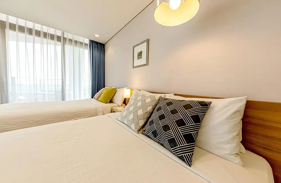 Bed in Jeju Bom stay & Art Gallery