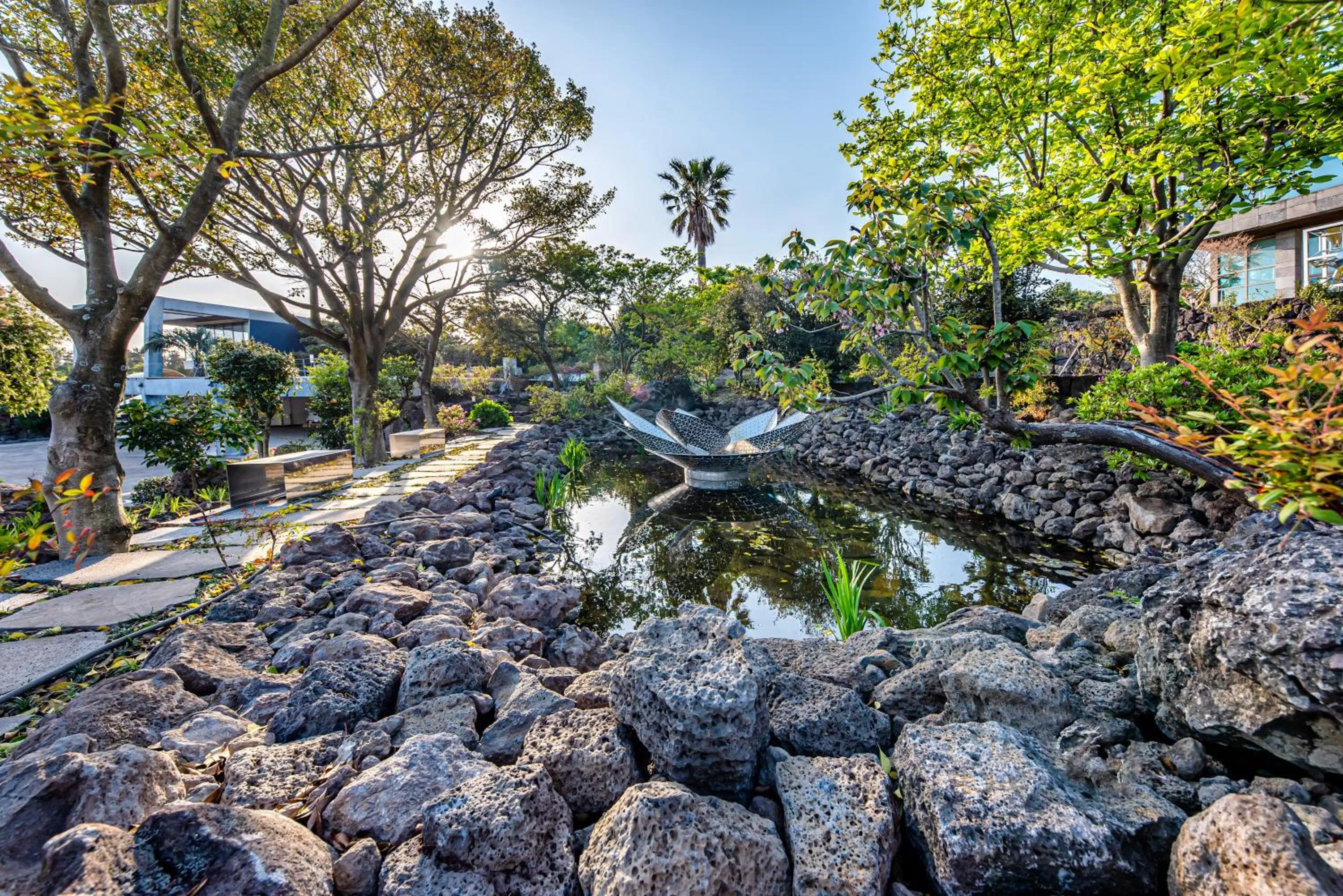 Natural landscape in Jeju Bom stay & Art Gallery