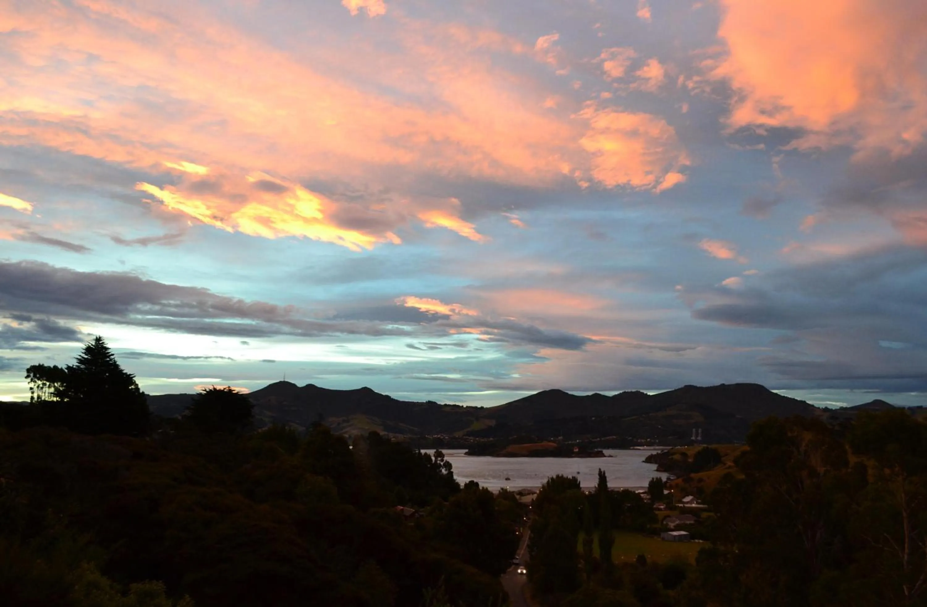 Mountain view in Treetops B&B