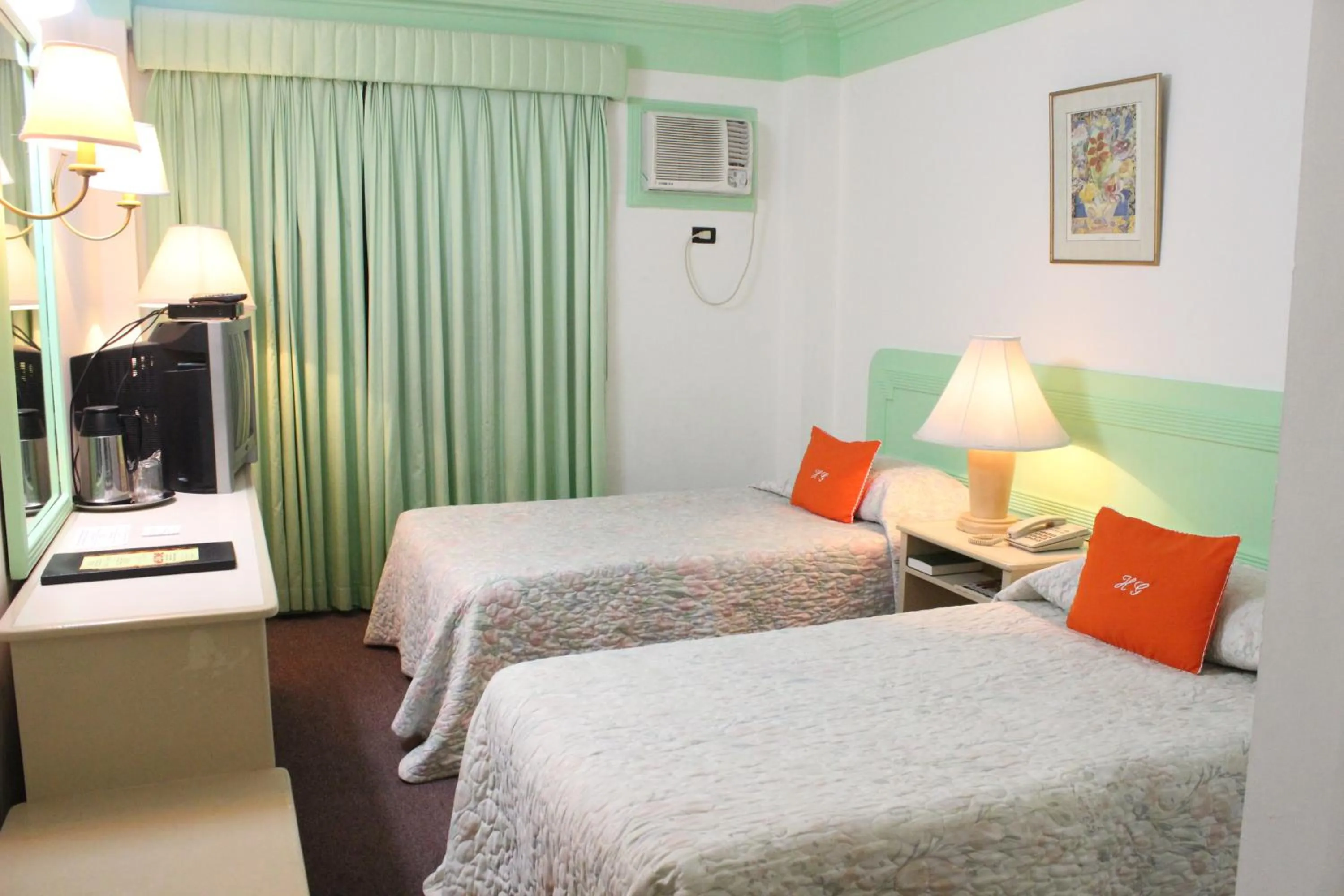 Bed in Hotel Galleria