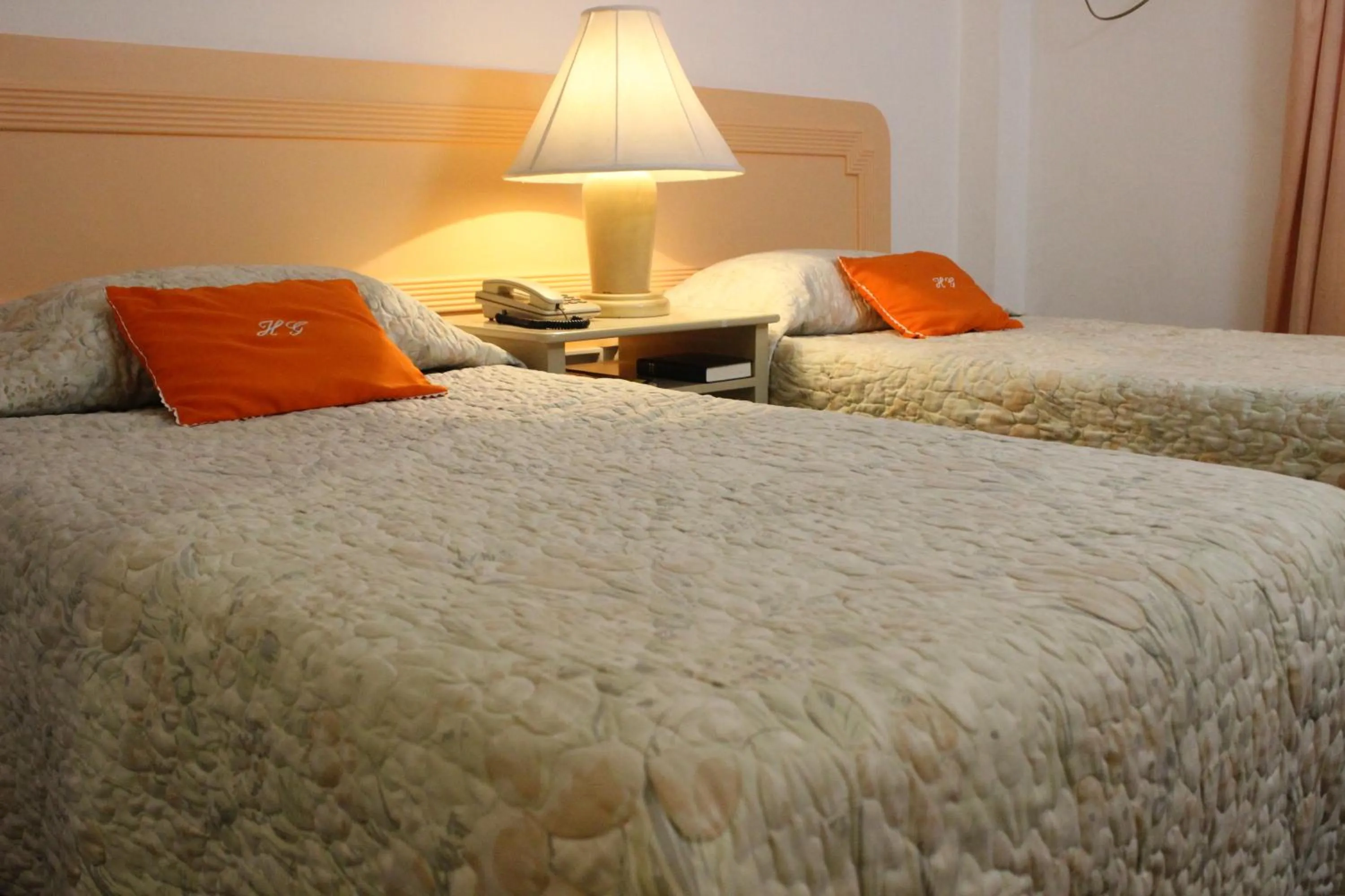 Bed in Hotel Galleria