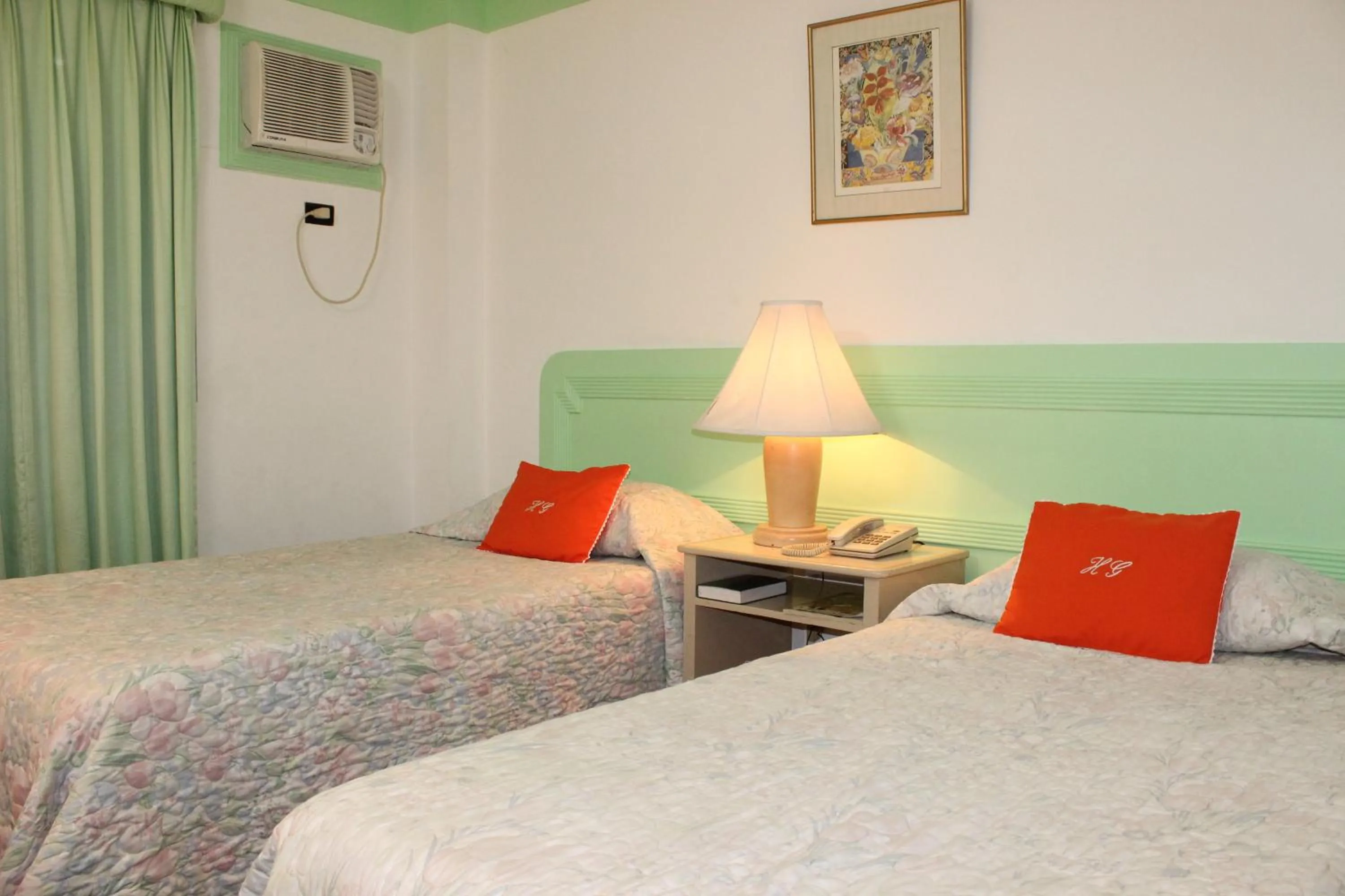 Bed in Hotel Galleria