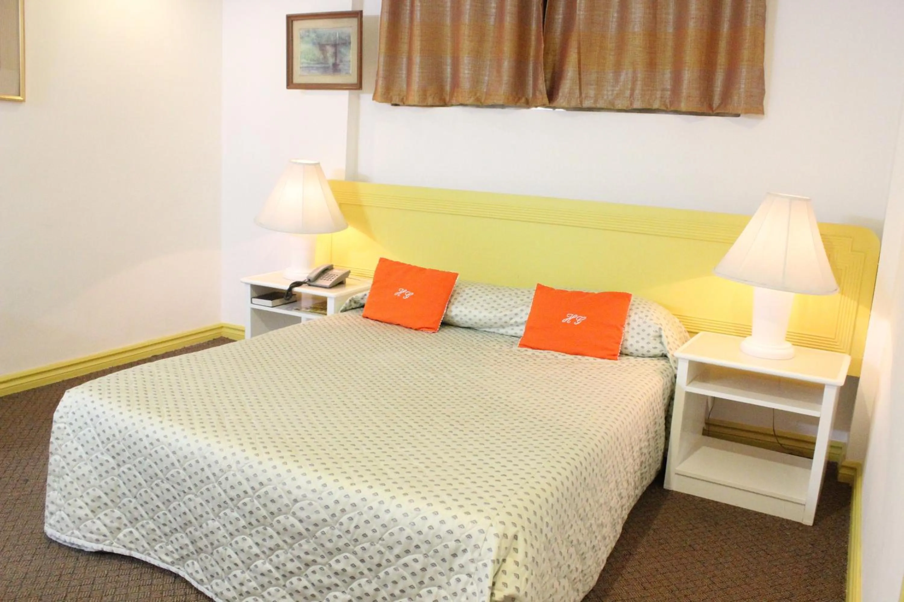 Bed in Hotel Galleria