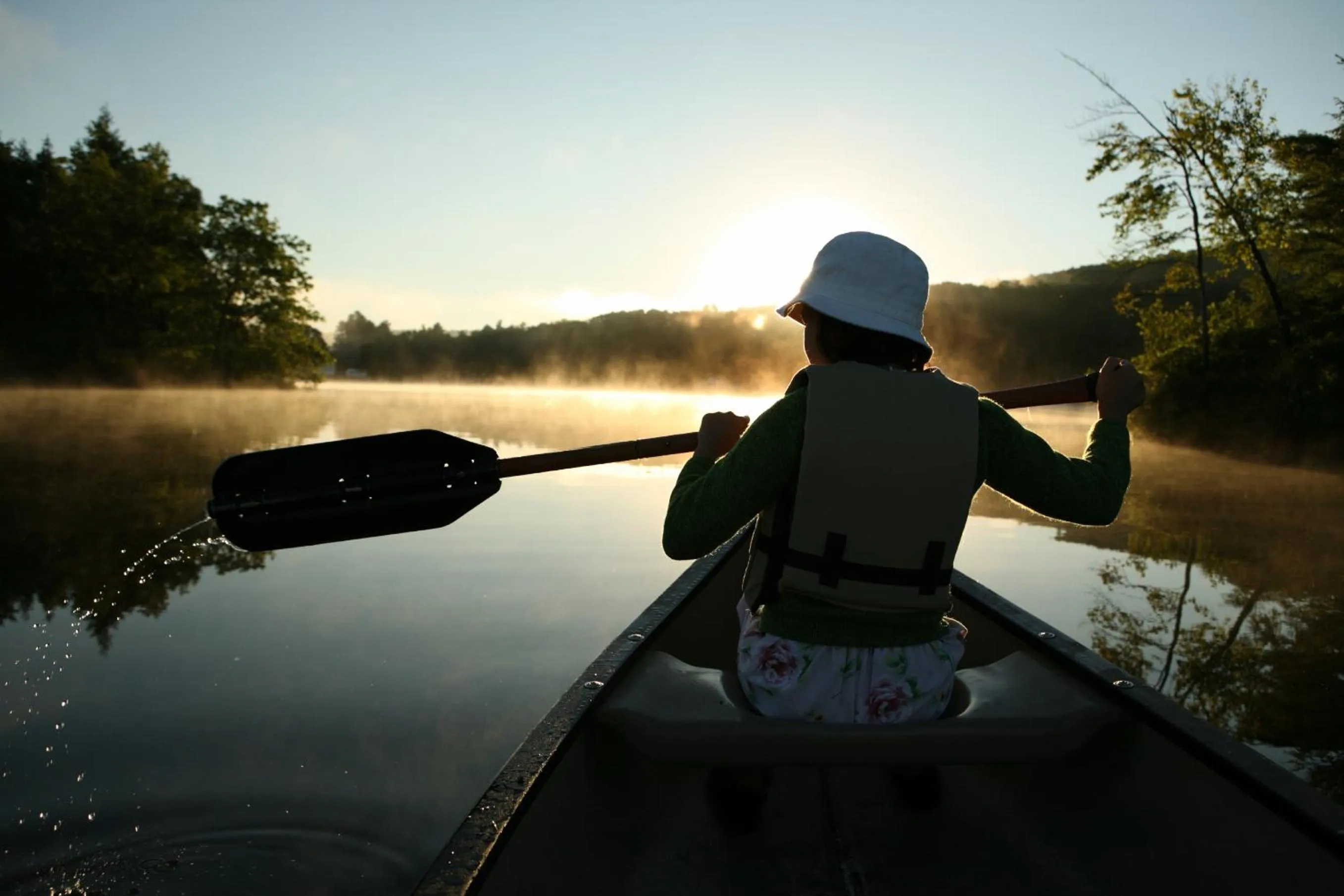 Canoeing in Ki Niseko