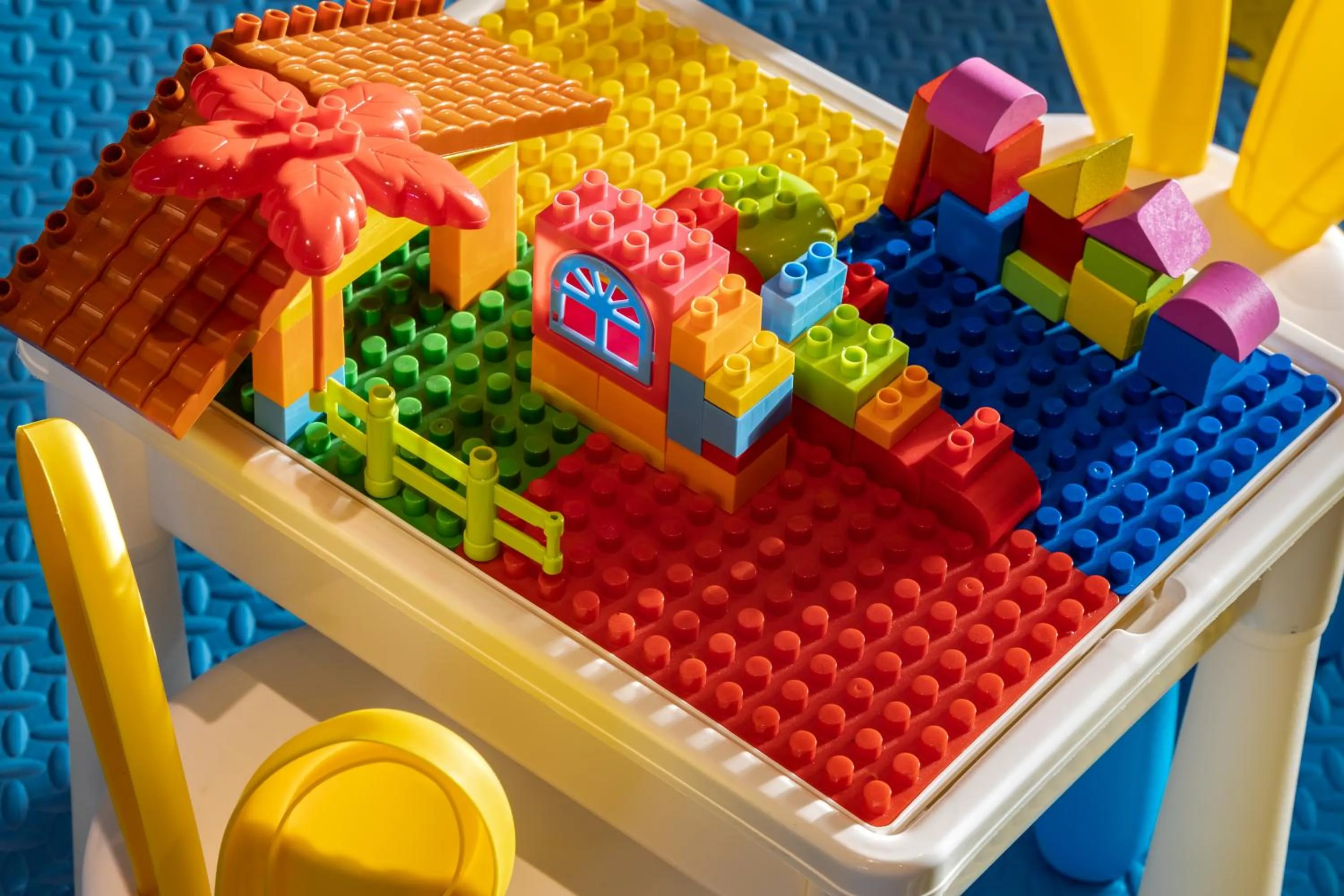 Children play ground in Sanya Seacube Holiday Hotel