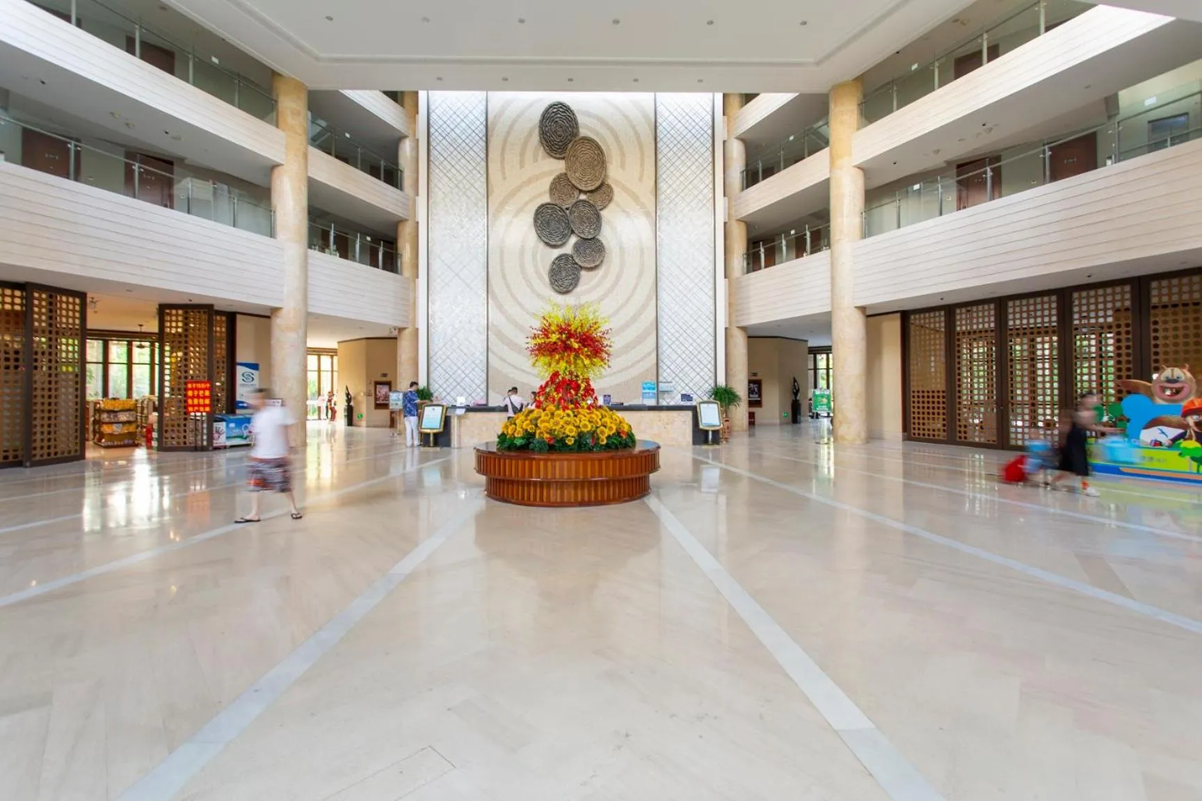 Staff in Sanya Seacube Holiday Hotel