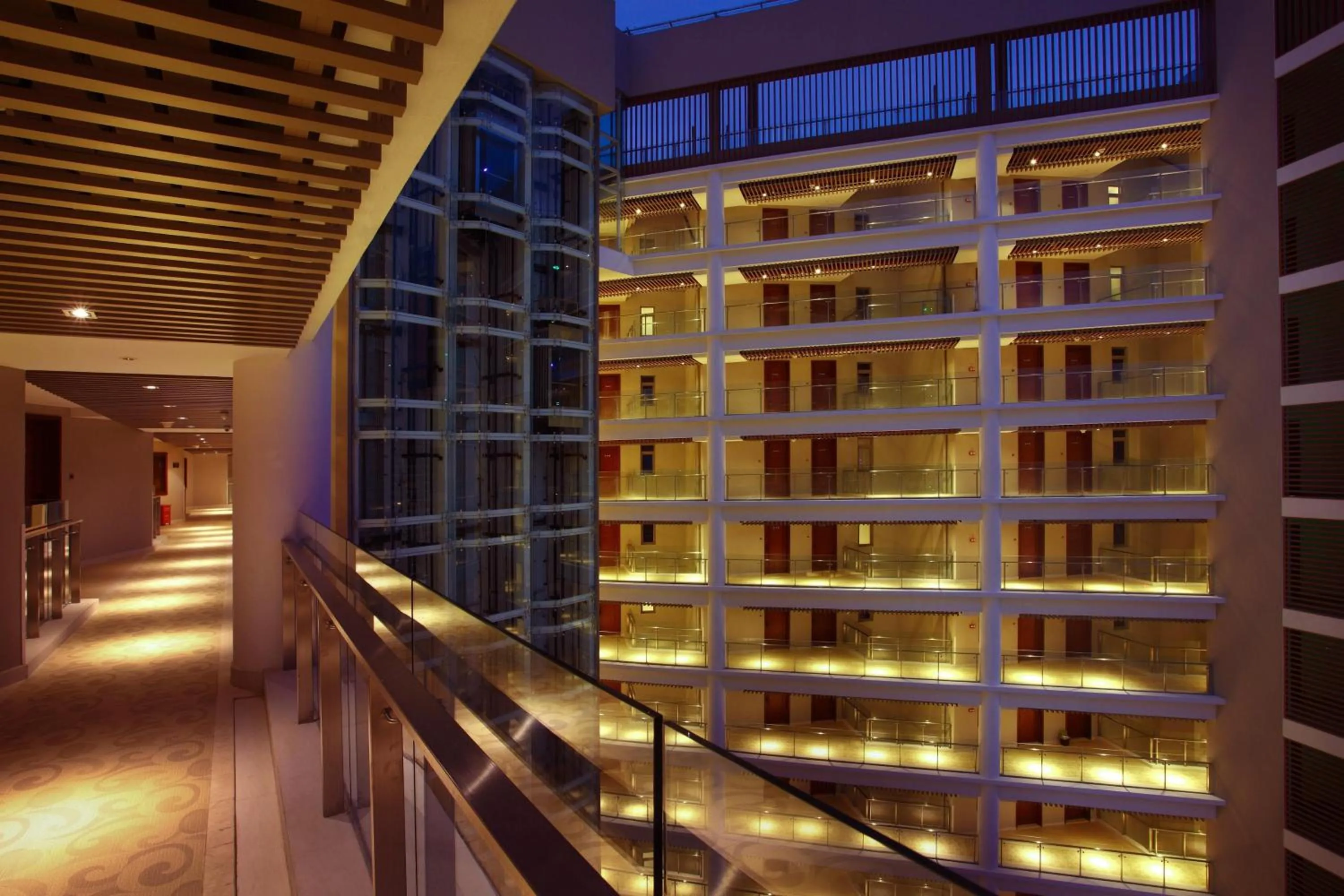 Balcony/Terrace in Sanya Seacube Holiday Hotel