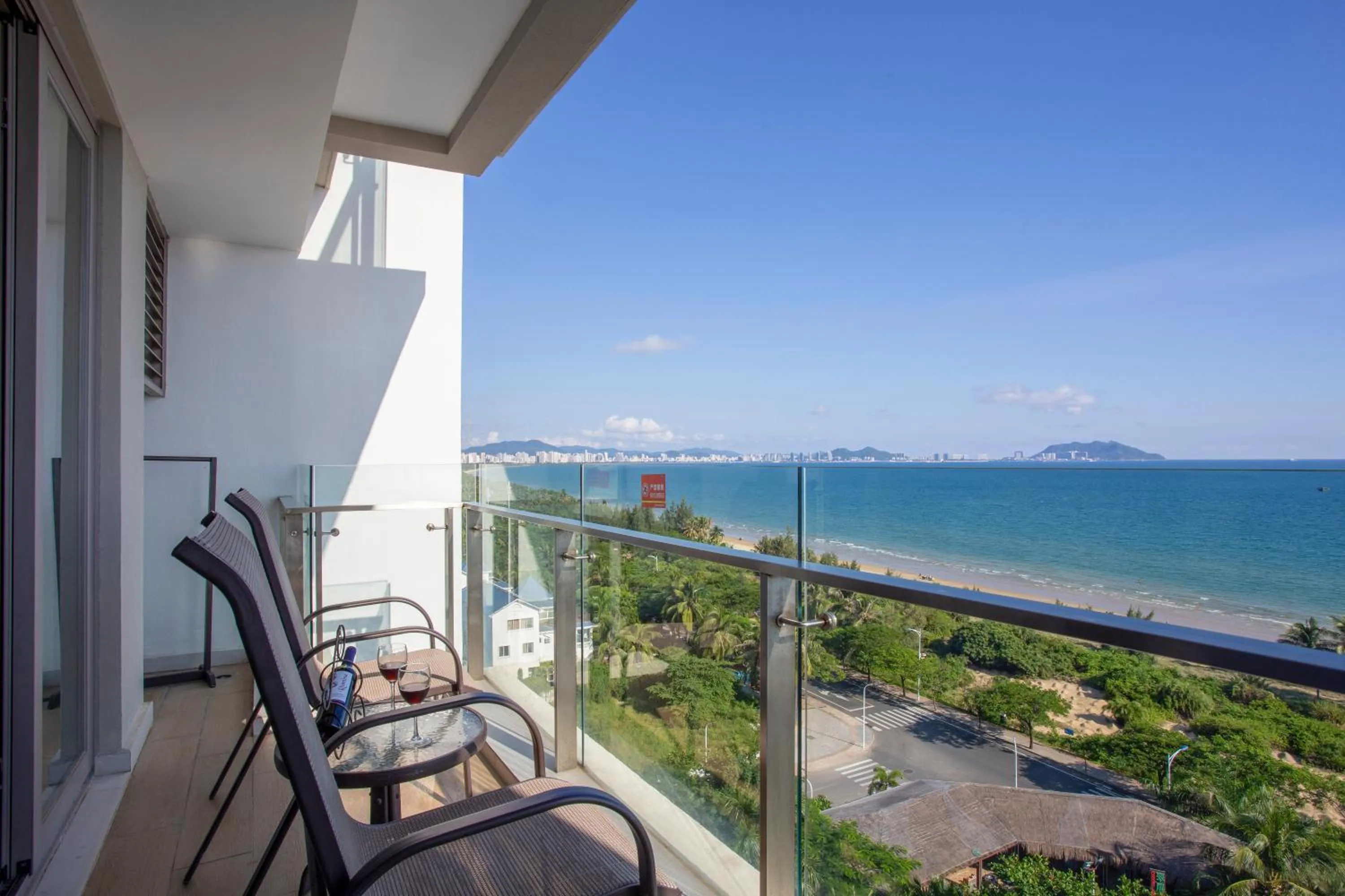 Sea view in Sanya Seacube Holiday Hotel