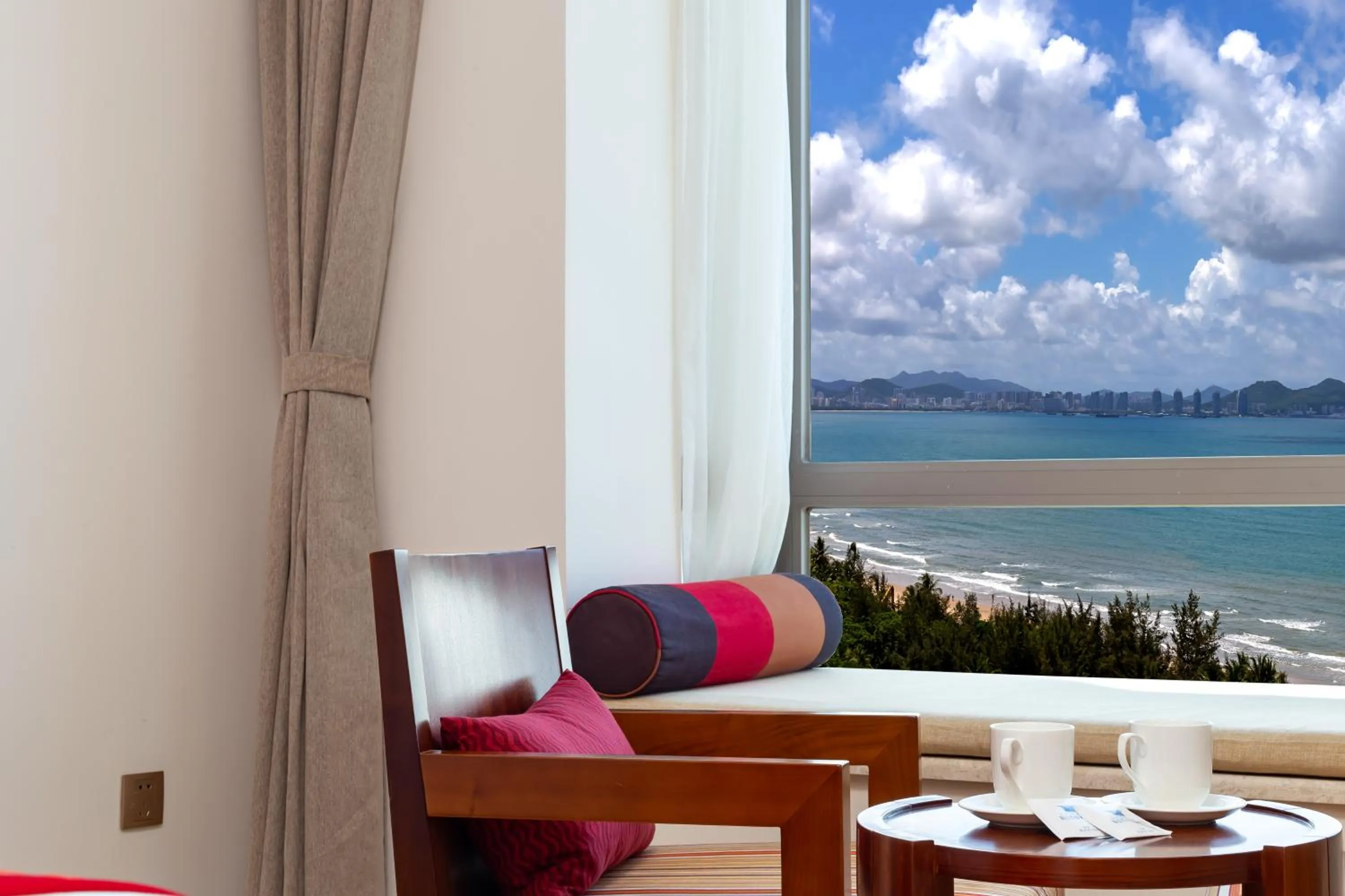 Sea view in Sanya Seacube Holiday Hotel