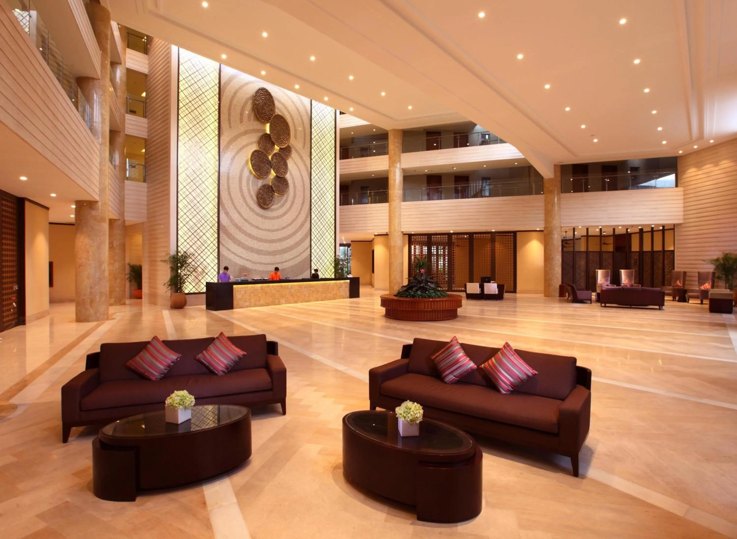 Lobby or reception in Sanya Seacube Holiday Hotel