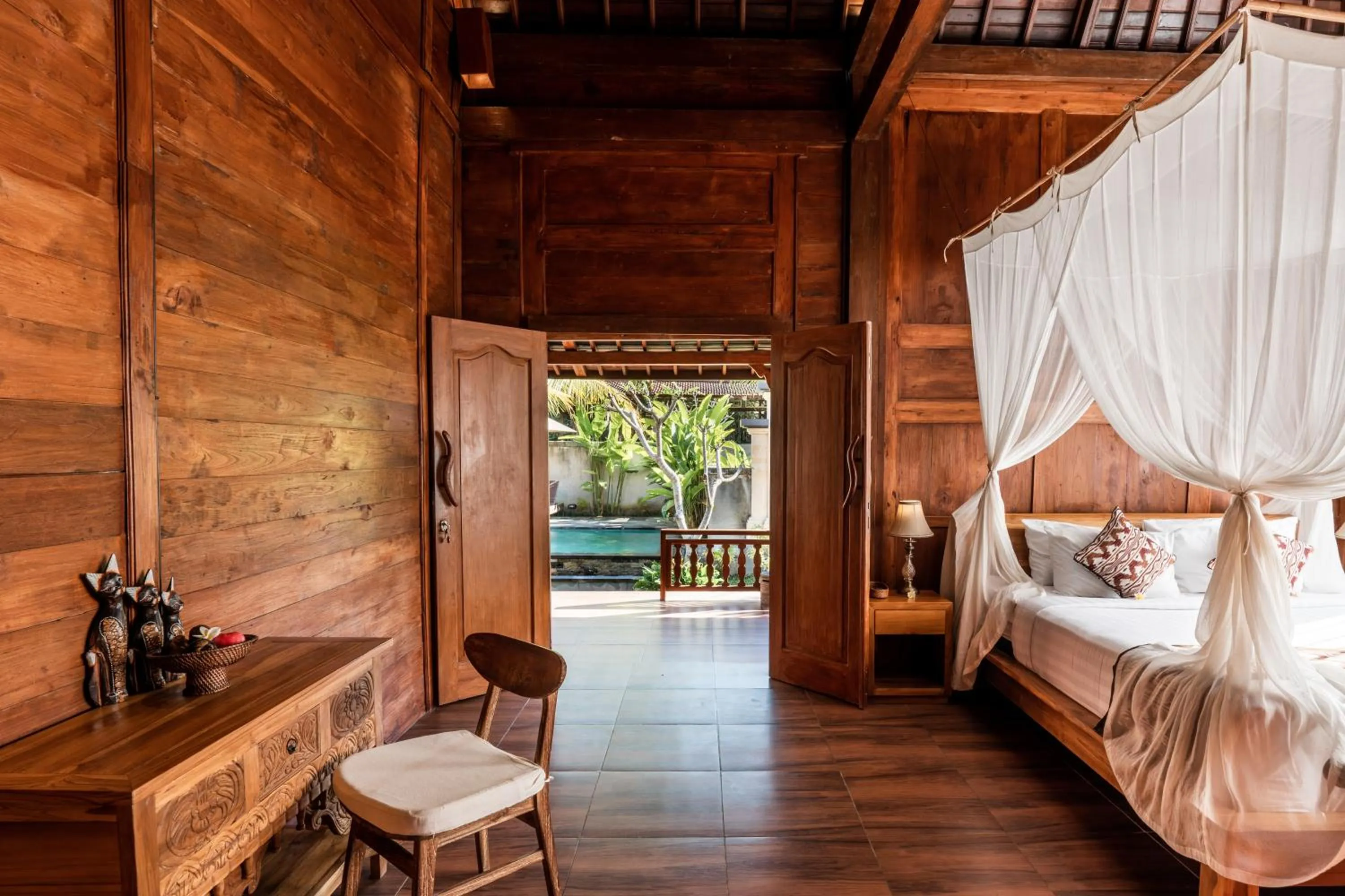 Bedroom, Bed in Meng Bengil Villa