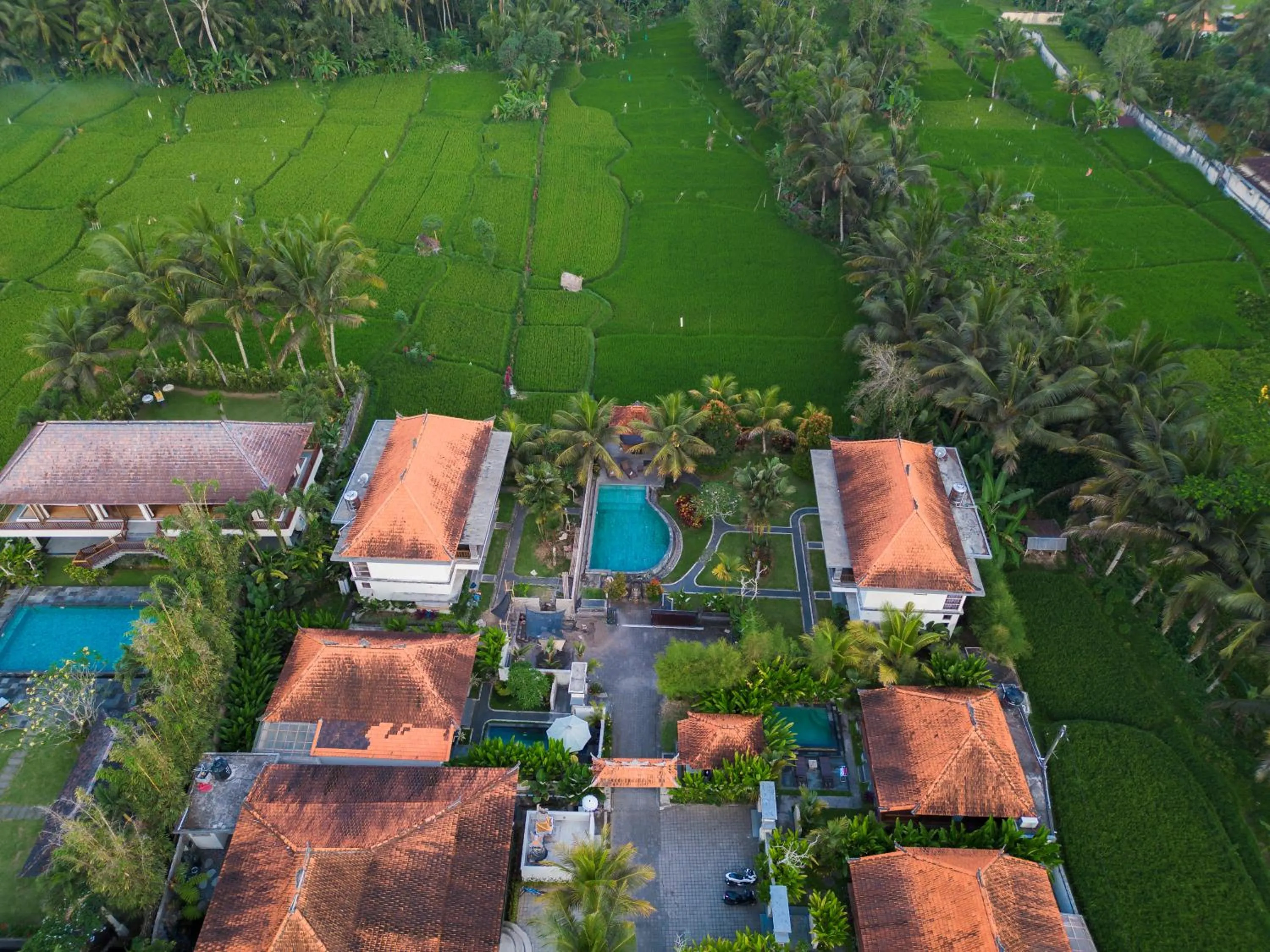 Bird's eye view in Meng Bengil Villa
