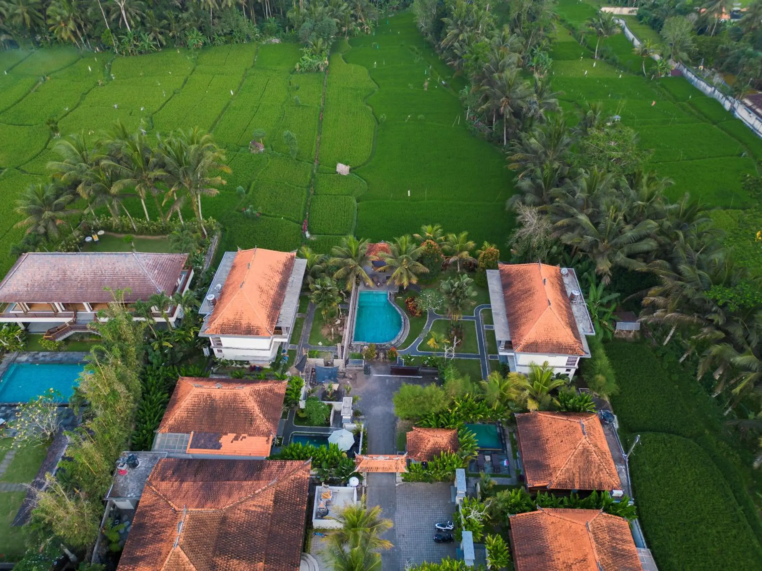 Bird's eye view in Meng Bengil Villa Bird's eye view in Meng Bengil Villa
