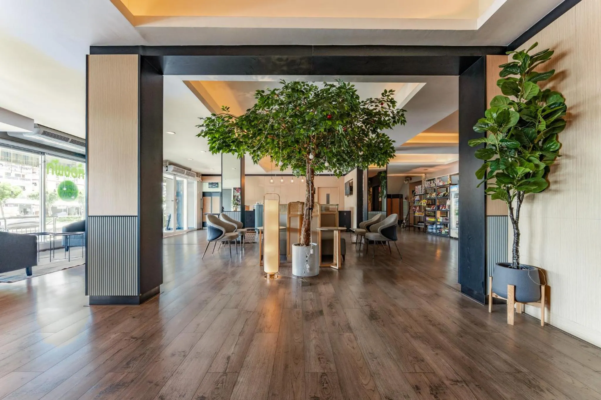 Lobby or reception in Golden Jade Suvarnabhumi