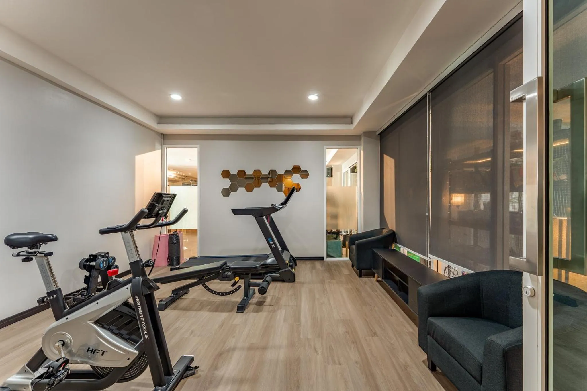 Fitness centre/facilities in Golden Jade Suvarnabhumi