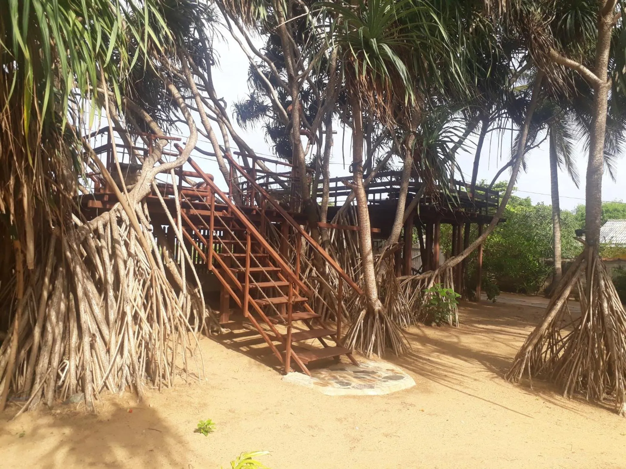 Balcony/Terrace in Puetz Travels Beach Resort