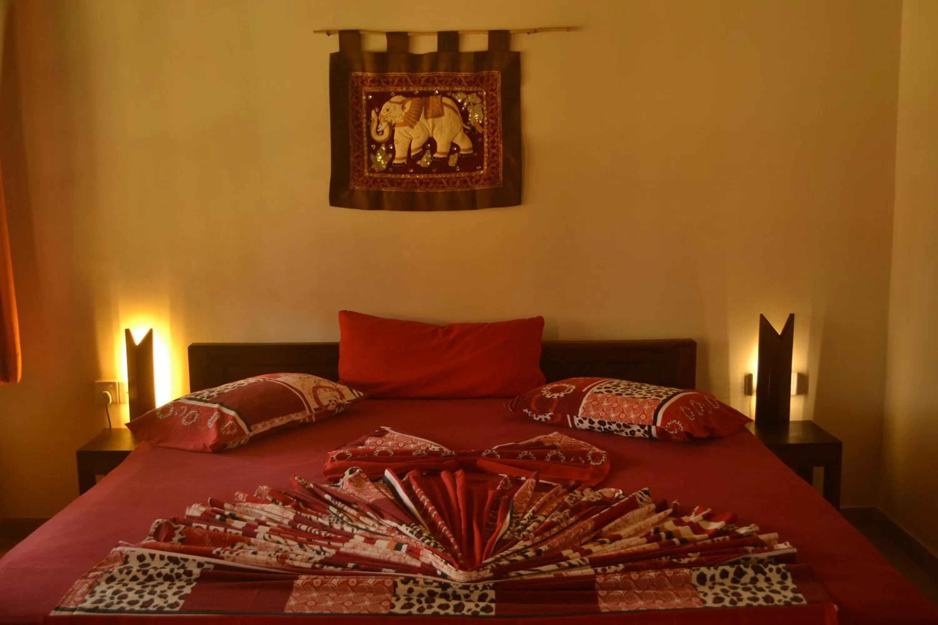 Photo of the whole room, Bed in Puetz Travels Beach Resort