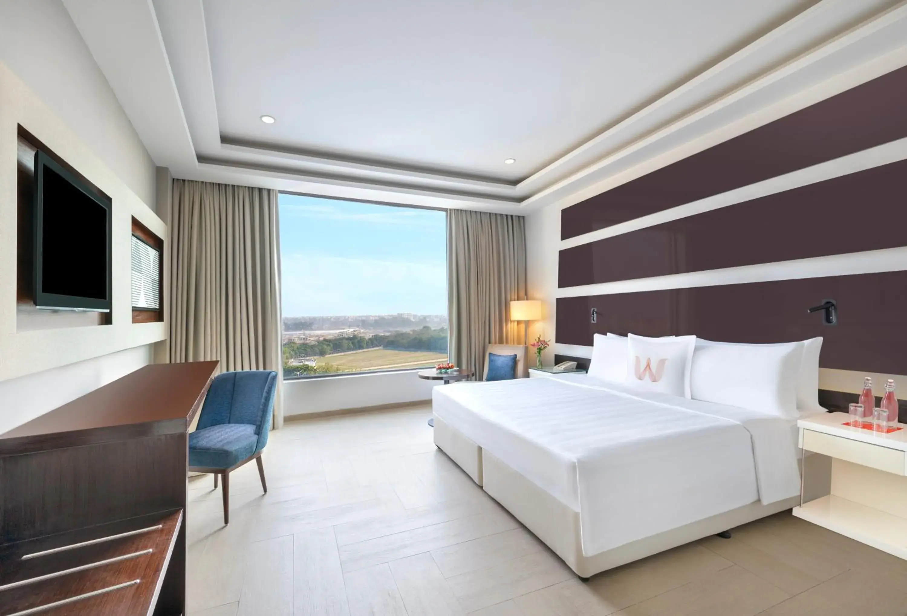 Bed in Welcomhotel by ITC Hotels, Dwarka, New Delhi Bed in Welcomhotel by ITC Hotels, Dwarka, New Delhi
