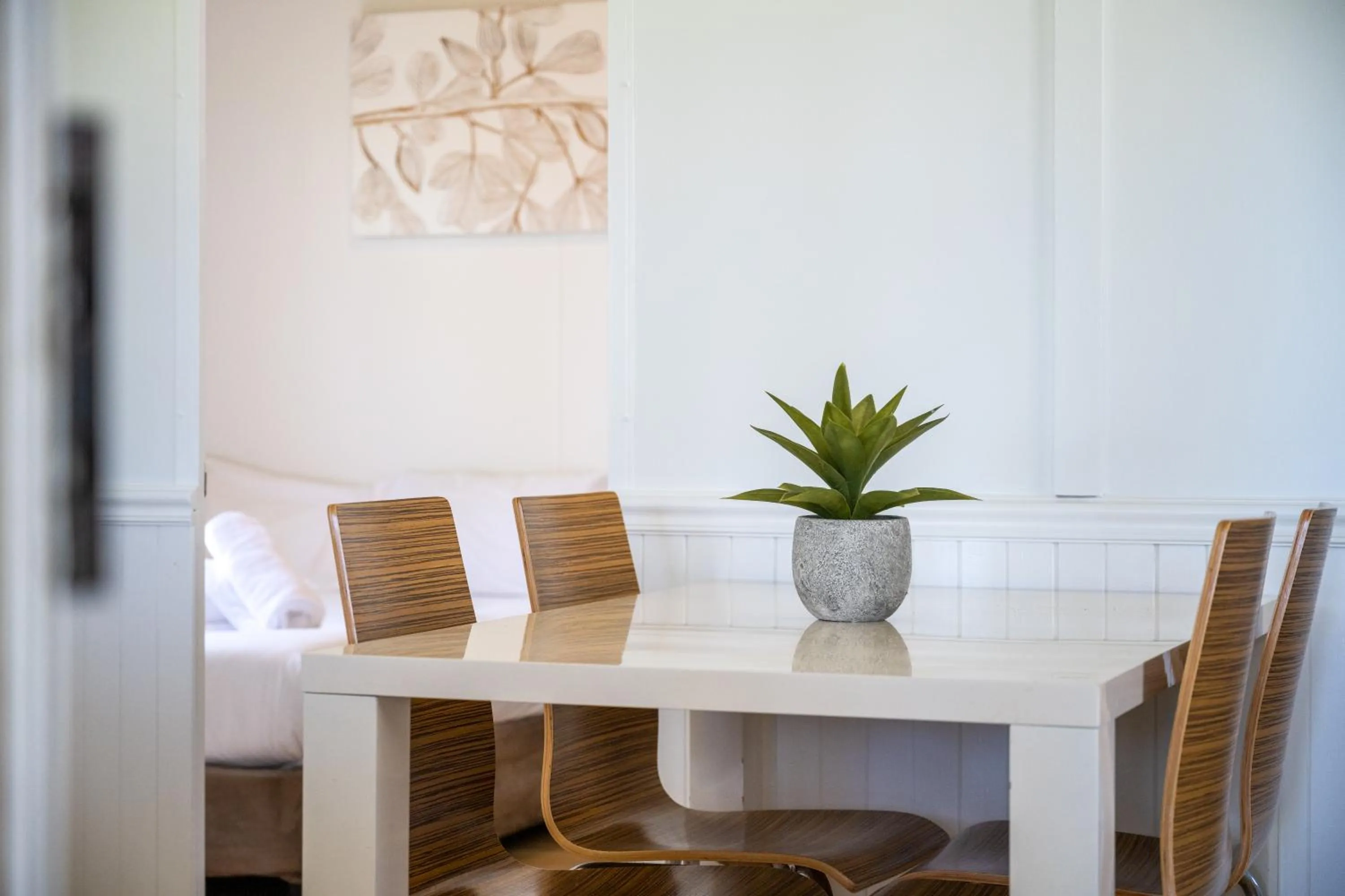 Dining area in Koala Shores Holiday Park