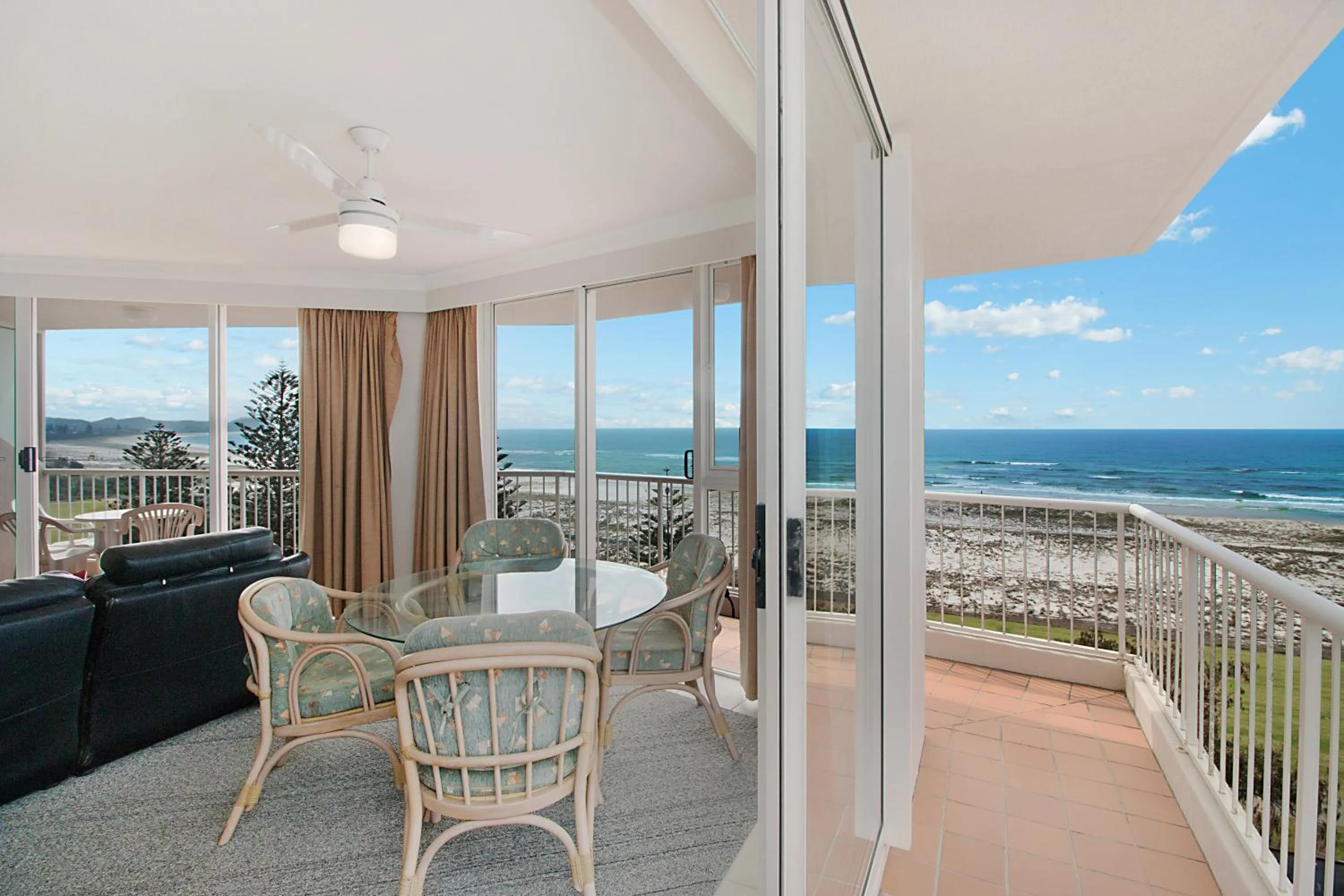 Balcony/Terrace in Meridian Tower Kirra Beach