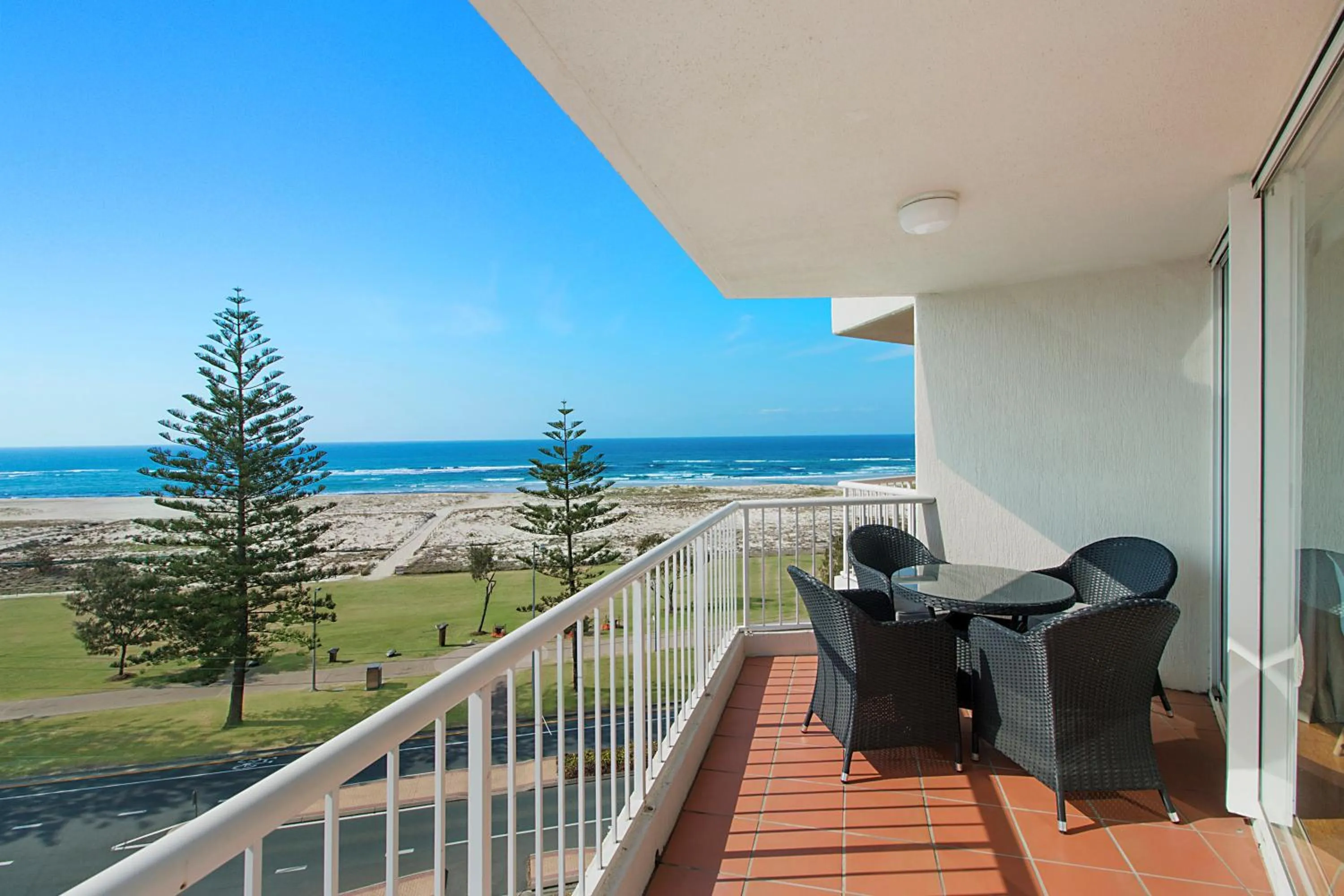 View (from property/room) in Meridian Tower Kirra Beach